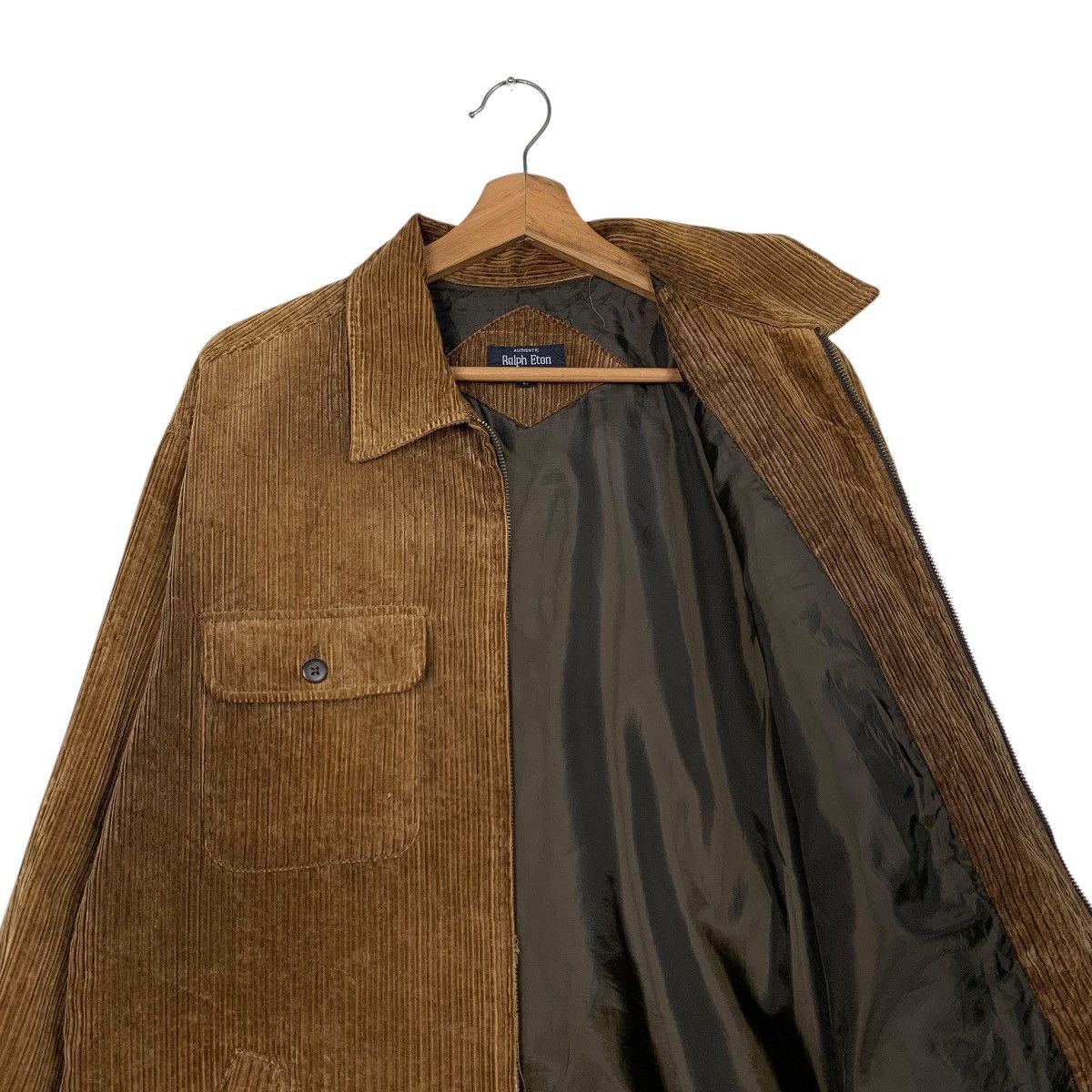 Vintage 90’s RALPH ETON 4 Pocket Work Corduroy Jacket #2566-C116 Size US L / EU 52-54 / 3 - 9 Thumbnail