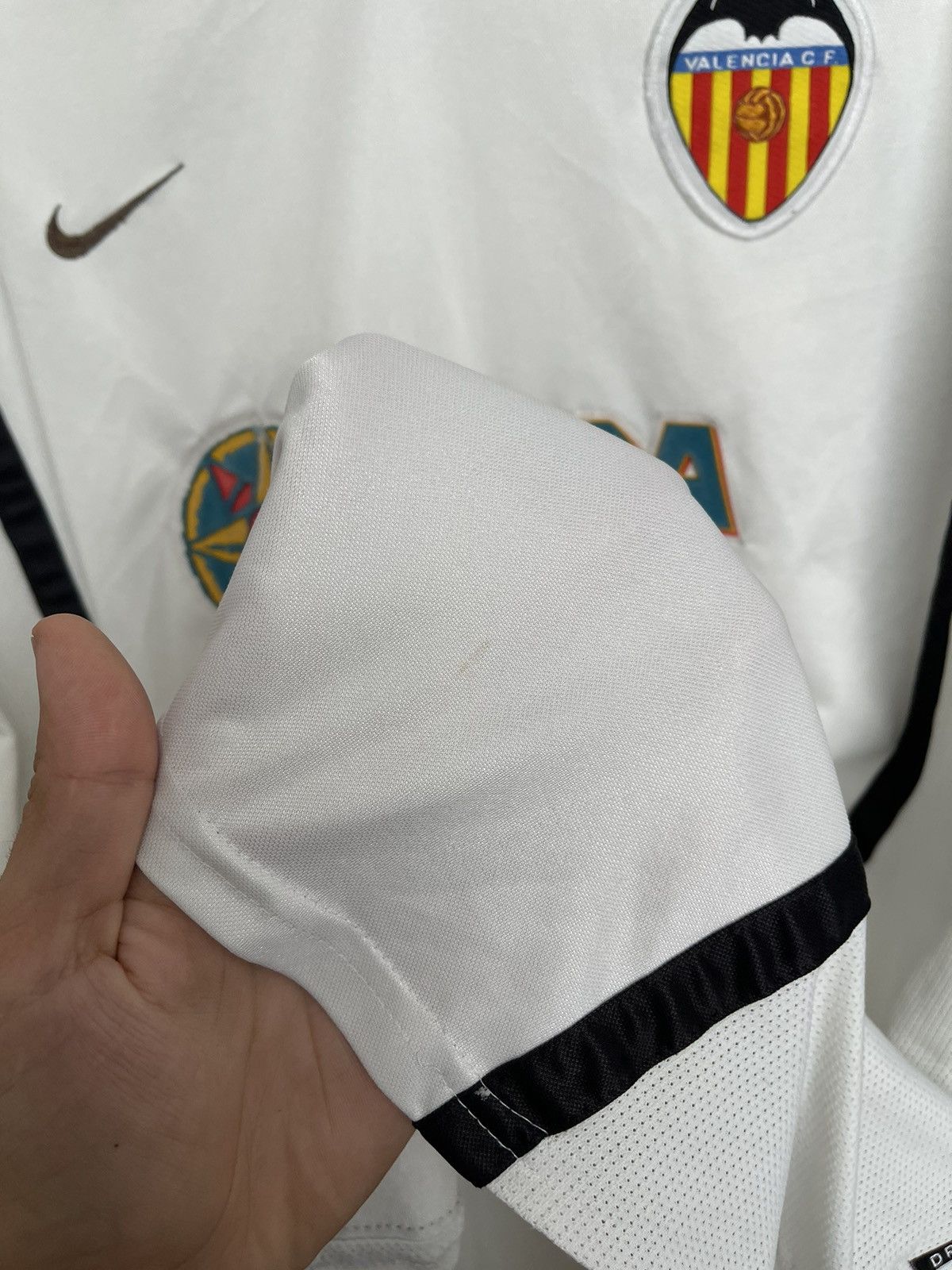 Nike 2000/2001 Nike Valencia Vintage Soccer Jersey T-Shirt Tee Size US L / EU 52-54 / 3 - 15 Thumbnail