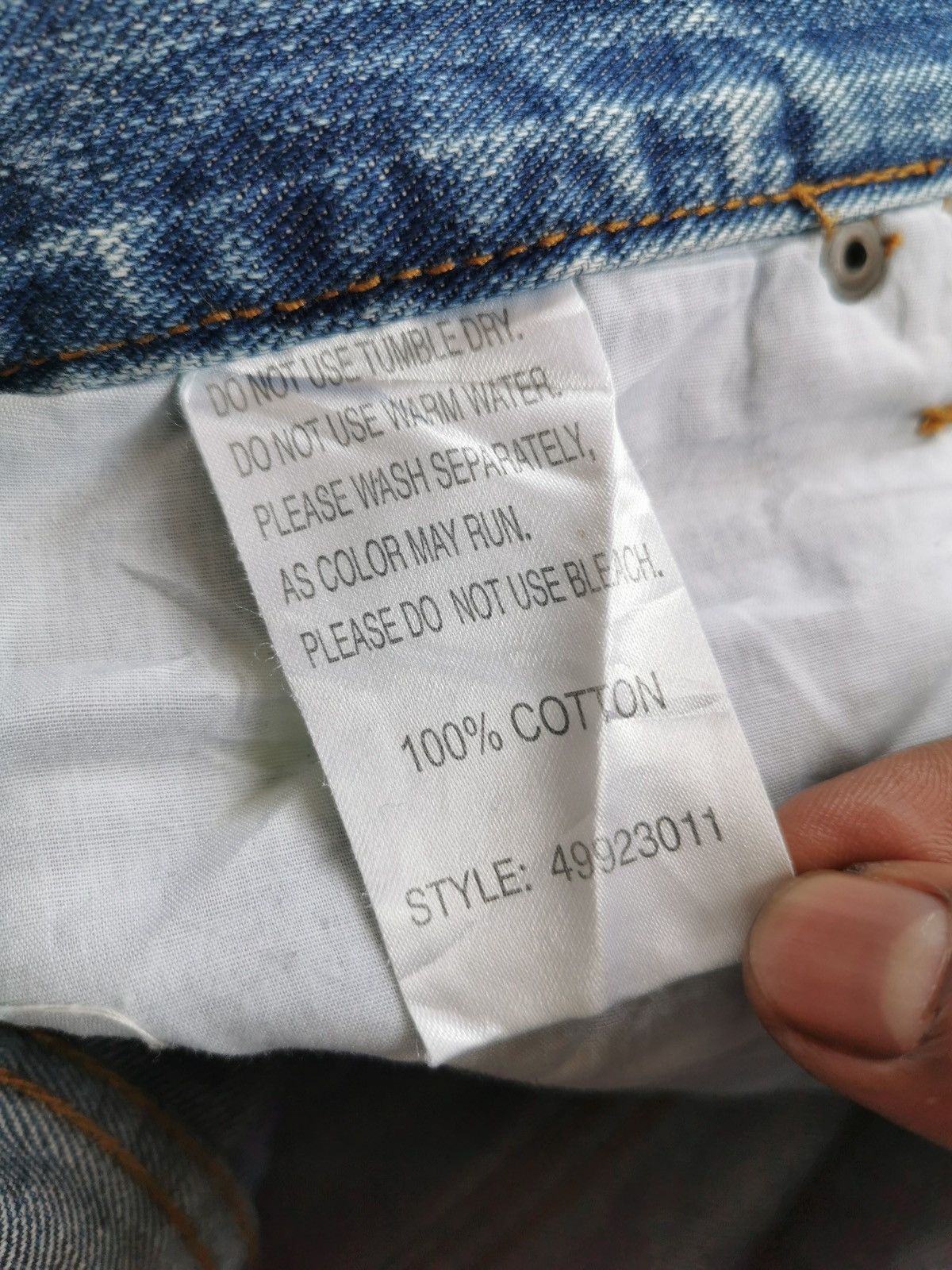 Kapital Edge G-Land Boro Patchwork Destroyed Denim Jeans Size US 30 / EU 46 - 9 Thumbnail