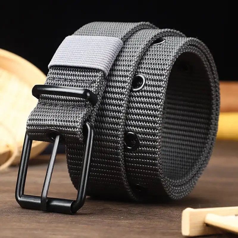 Designer Perforated canvas Belt Outdoor Size ONE SIZE - 1 Thumbnail