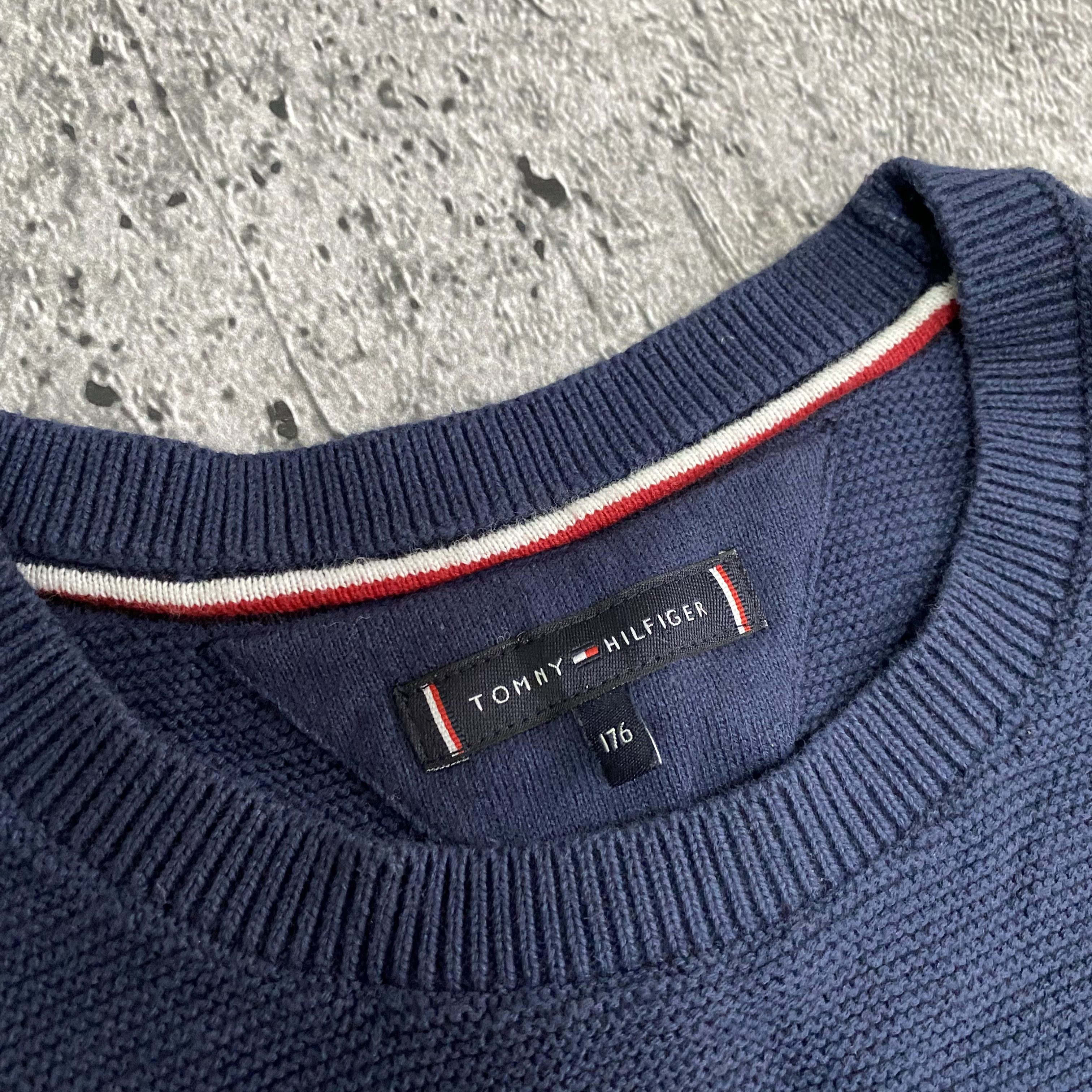 Tommy Hilfiger Vintage Tommy Hilfiger Crewneck Stripped Knit Sweater Size US S / EU 44-46 / 1 - 3 Thumbnail