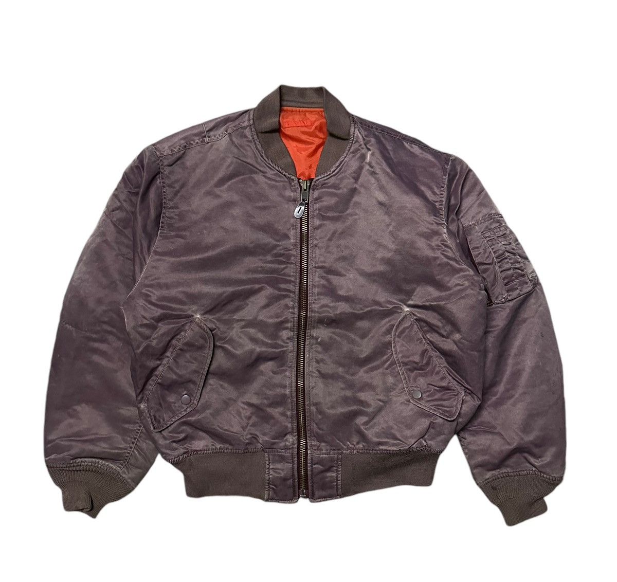 Japanese Brand type ma-1 bomber jacket Size US L / EU 52-54 / 3 - 7 Thumbnail
