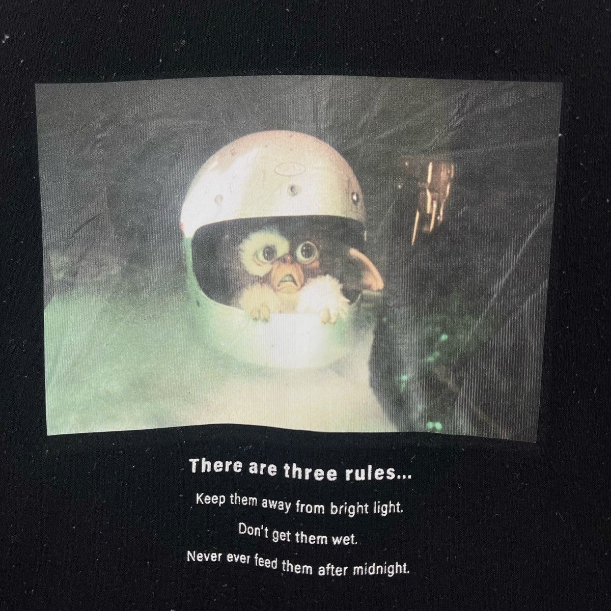 Vintage Vintage Gremlins Three Rules Sweatshirt Size US XL / EU 56 / 4 - 5 Thumbnail