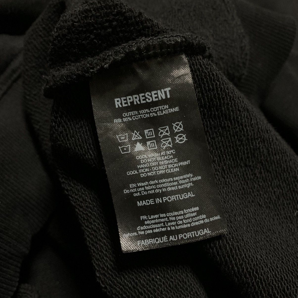 Represent Clo. Represent Large Icarus Jet Black Sweater Sweatshirt Crewneck Size US L / EU 52-54 / 3 - 6 Thumbnail