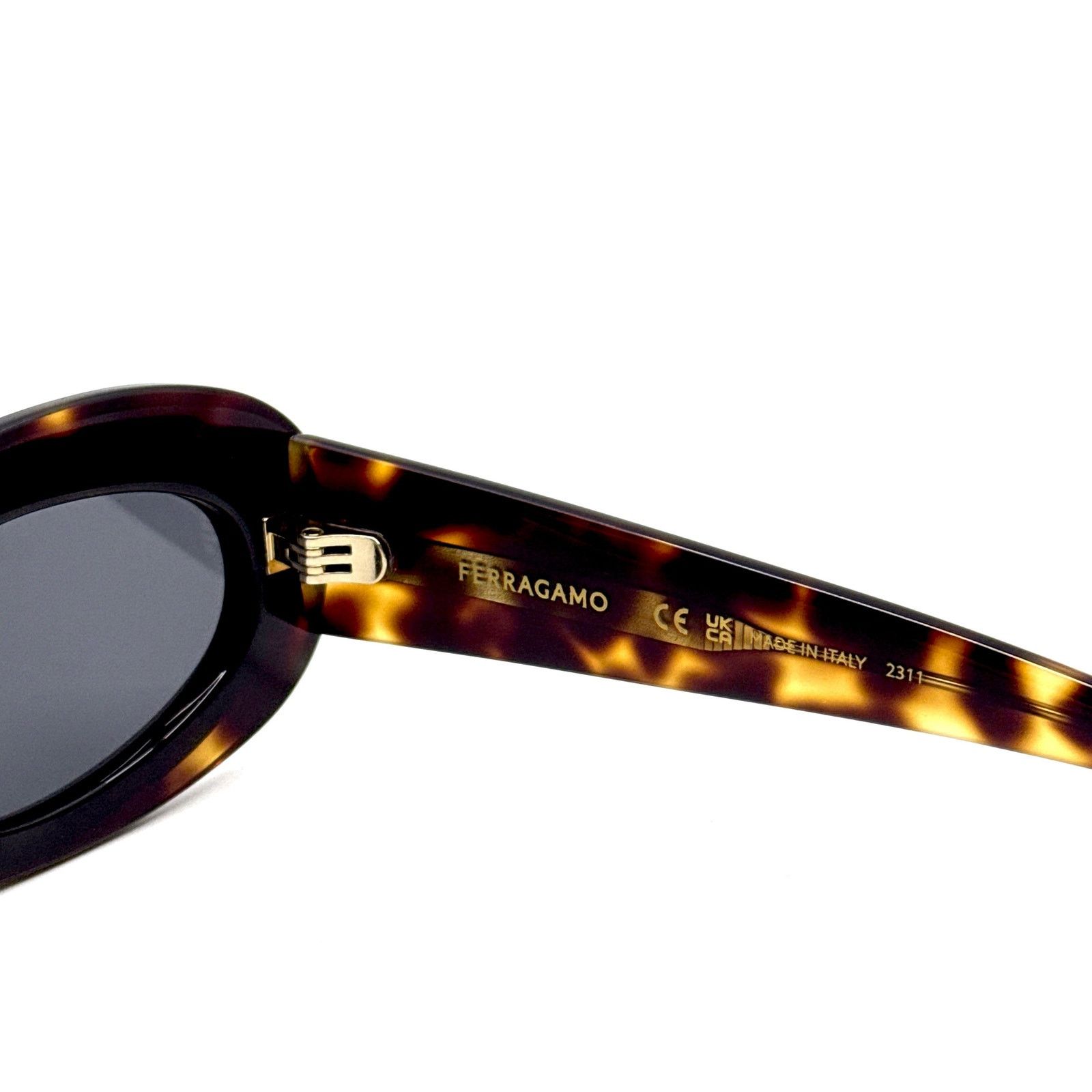 Salvatore Ferragamo New! SALVATORE FERRAGAMO Sunglasses SF2003S 241, Authentic Size ONE SIZE - 9 Thumbnail