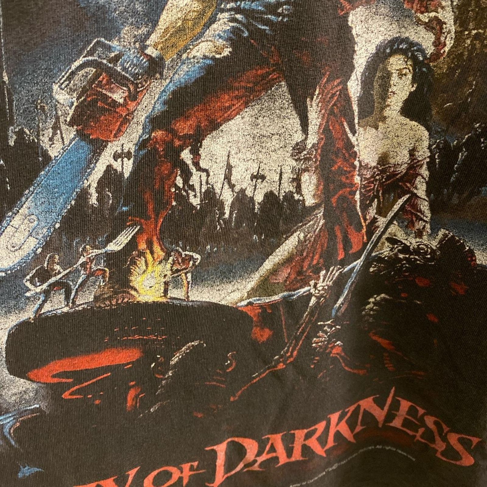 Vintage RARE Vintage 1993 Army Of Darkness Evil Dead T Shirt size L Size US L / EU 52-54 / 3 - 3 Thumbnail