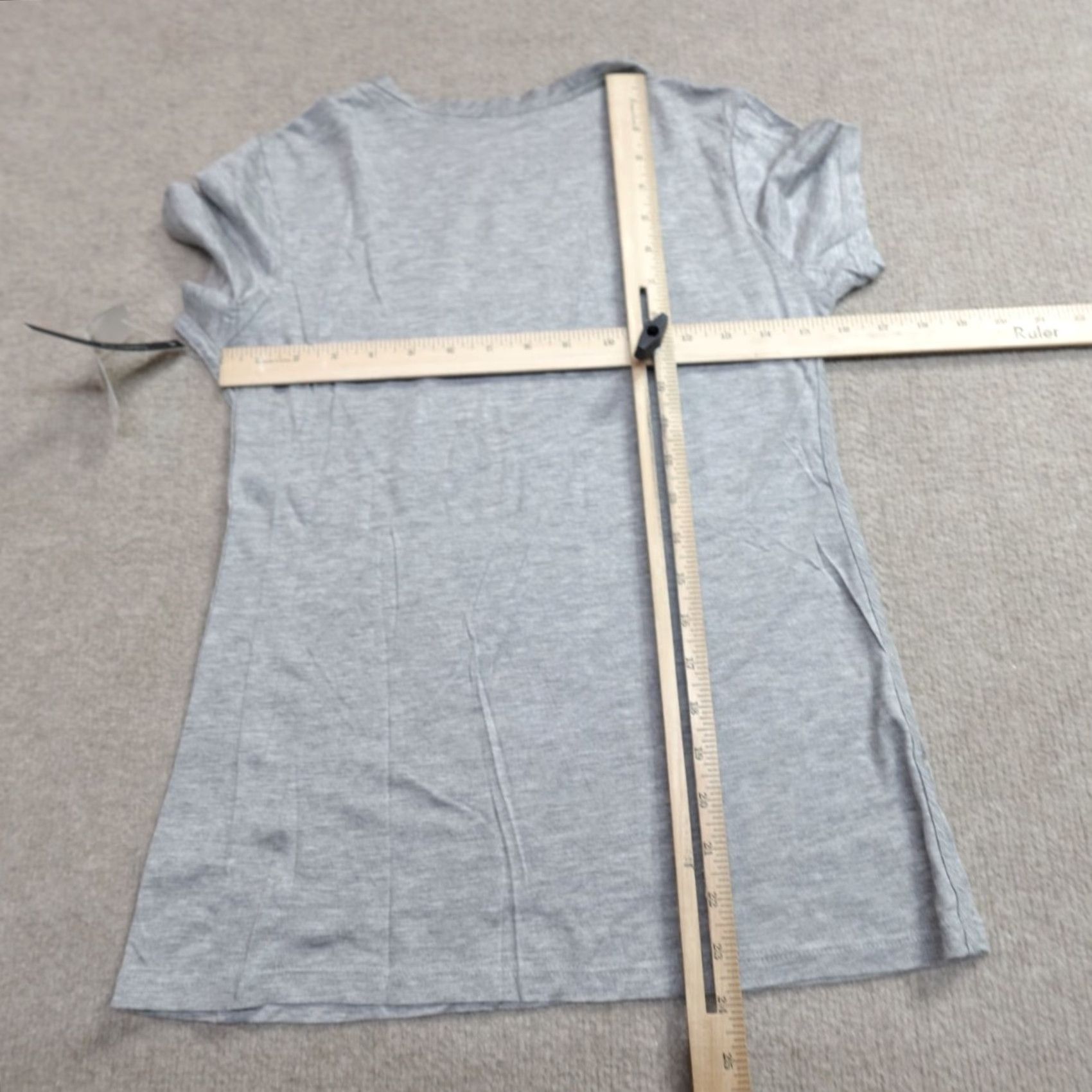 Vintage Twenty Shirt Womens Small Gray Solid Micromodal NEW Size S / US 4 / IT 40 - 5 Thumbnail