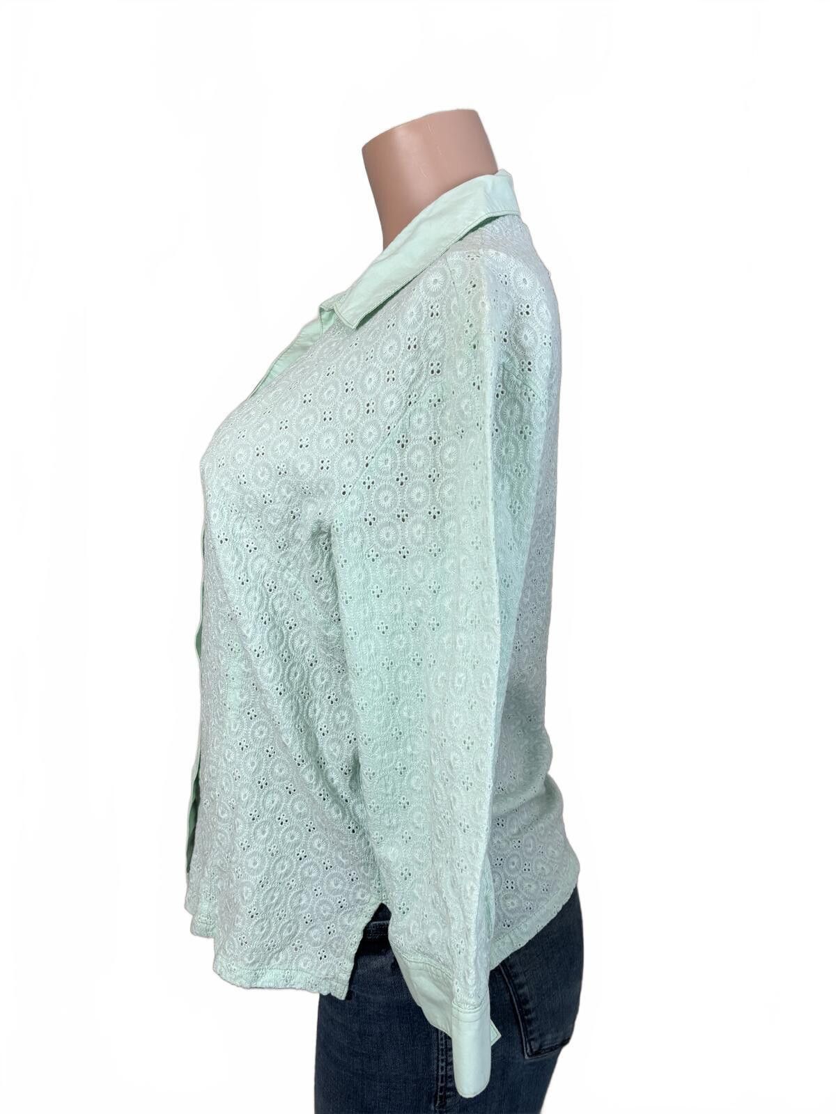 Other Fresh Produce Mint Green Eyelet Spring Boho top. M Size M / US 6-8 / IT 42-44 - 5 Thumbnail