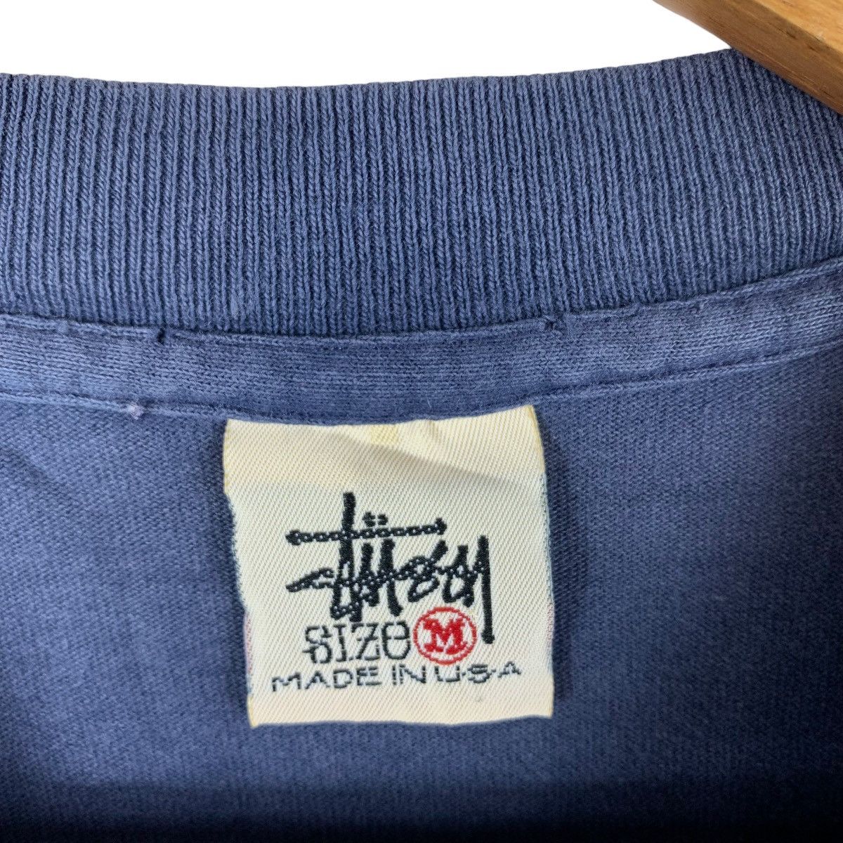 Stussy Vintage 90s STUSSY back hit big logo tee Size US M / EU 48-50 / 2 - 4 Thumbnail