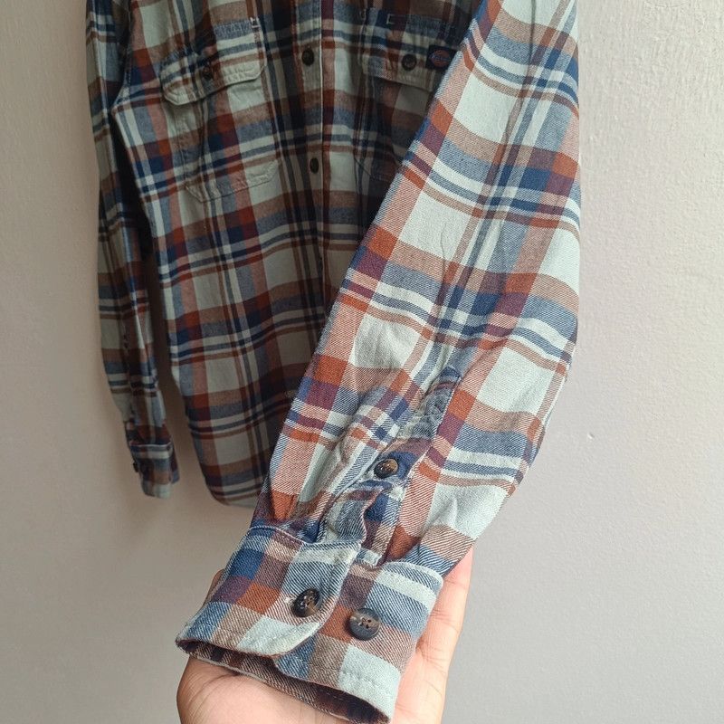 Dickies Dickies Flannel Plaid Shirt Mens Small S Pockets Long Sleeve Size US S / EU 44-46 / 1 - 8 Thumbnail