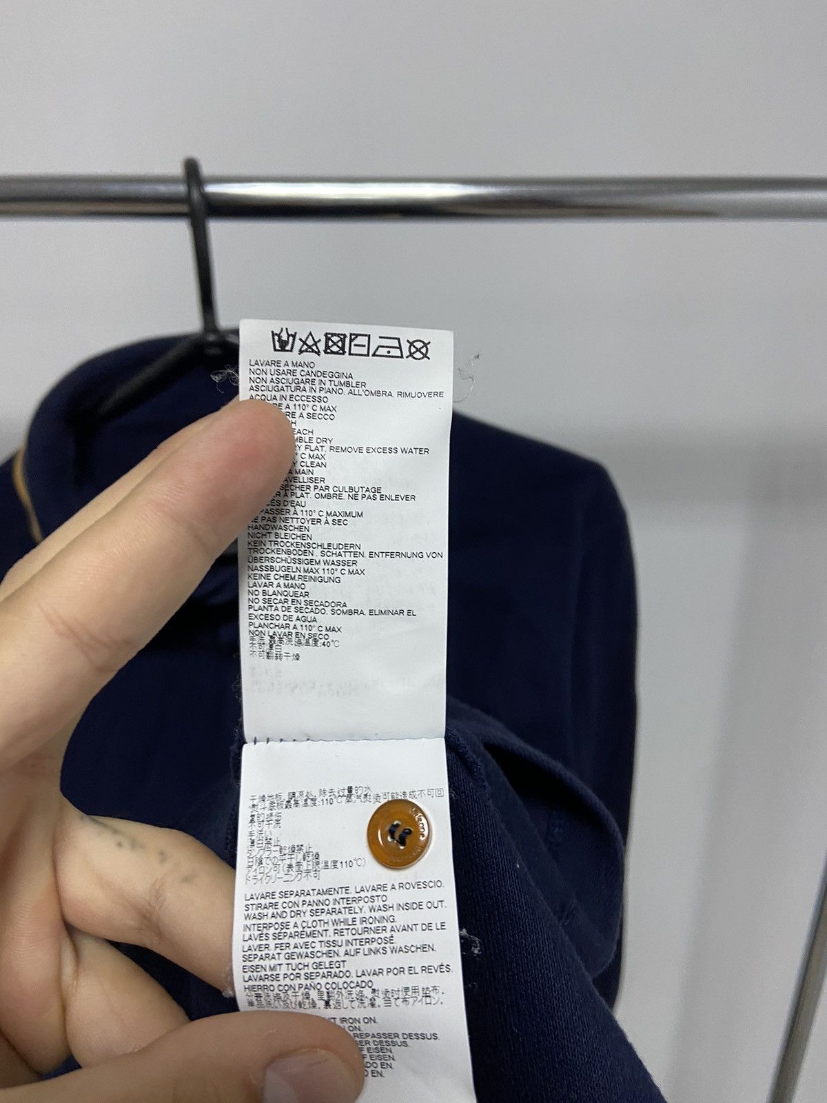 Vintage × Vivienne Westwood Vivienne Westwood Longsleeve Vintage Small Orb Logo Luxury Size US XL / EU 56 / 4 - 7 Thumbnail