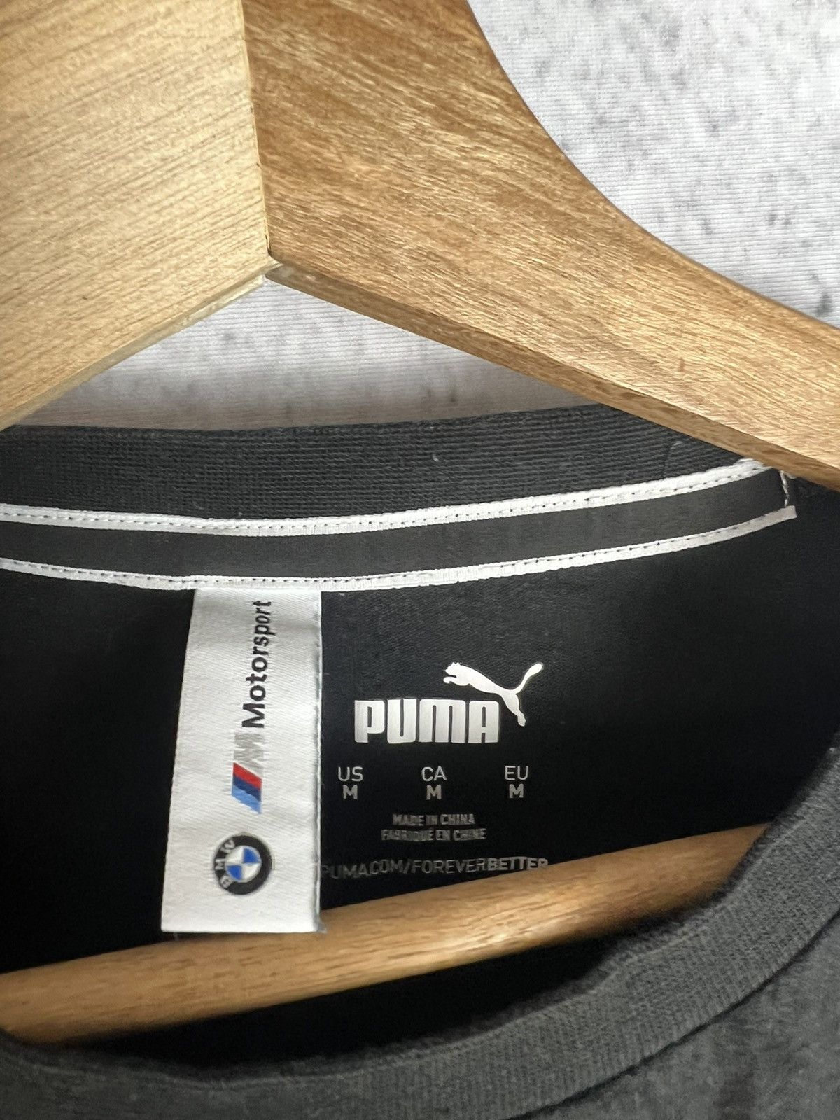 Puma Puma BMW Motorsports Black T-Shirt Mens Size M Size US M / EU 48-50 / 2 - 3 Thumbnail