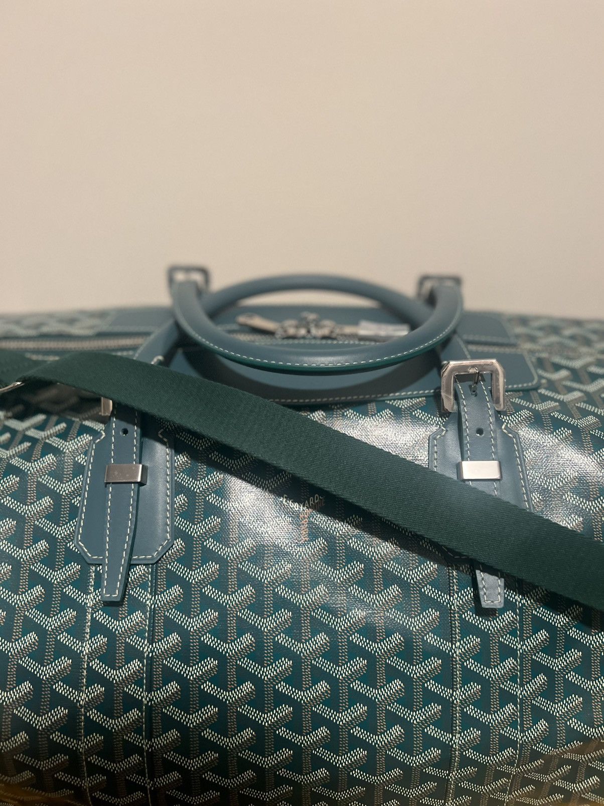 Goyard Goyard Bowling 55 ‘Green’ Size ONE SIZE - 4 Thumbnail