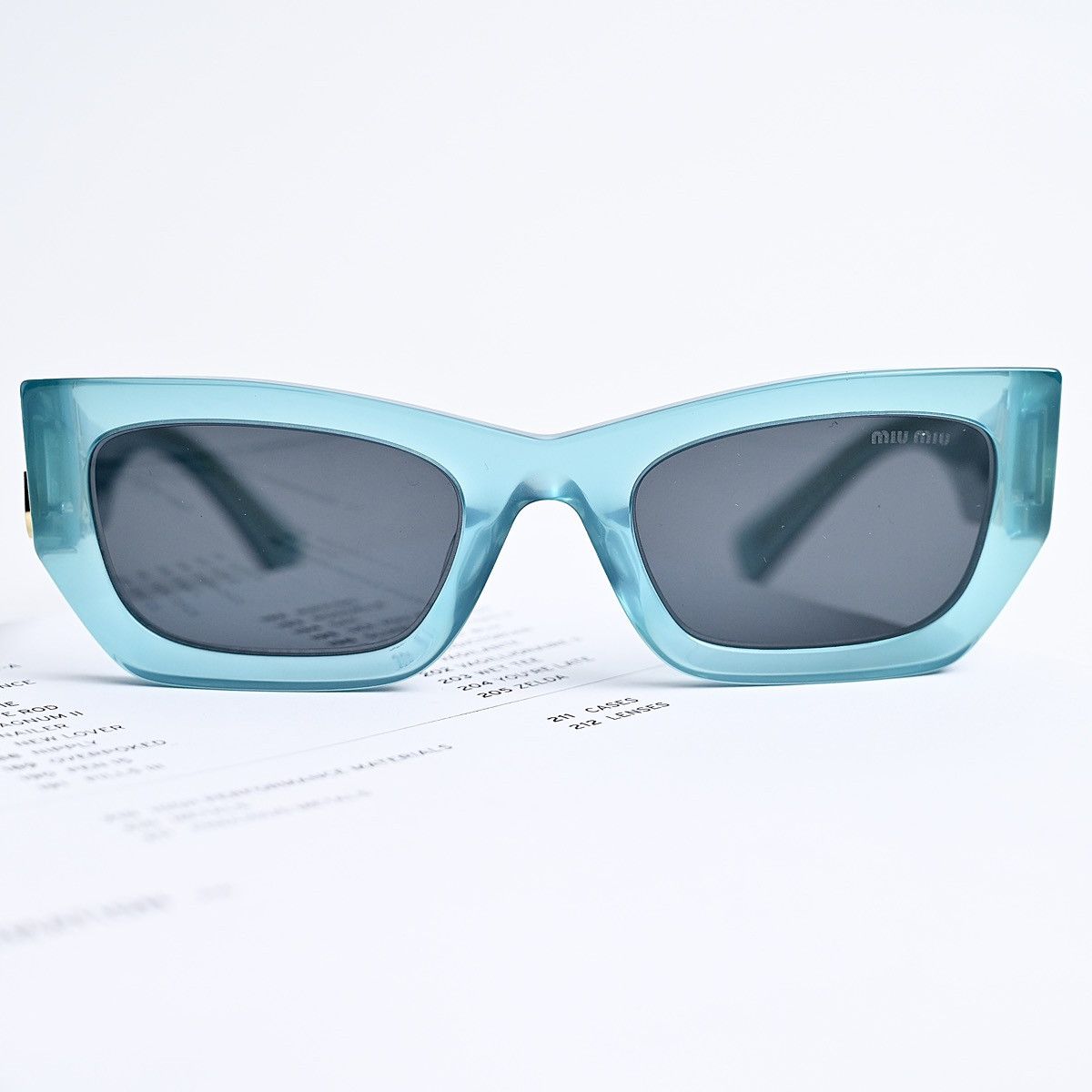 Miu Miu MIU MIU 0MU 09WS SUNGLASSES Size ONE SIZE - 9 Thumbnail