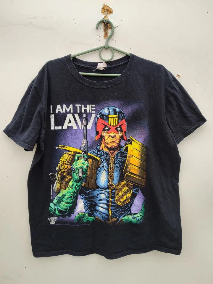 Vintage JUDGE DREDD I Am The Law T SHIRT S vintage Cliff Robinson Size US S / EU 44-46 / 1 - 3 Thumbnail
