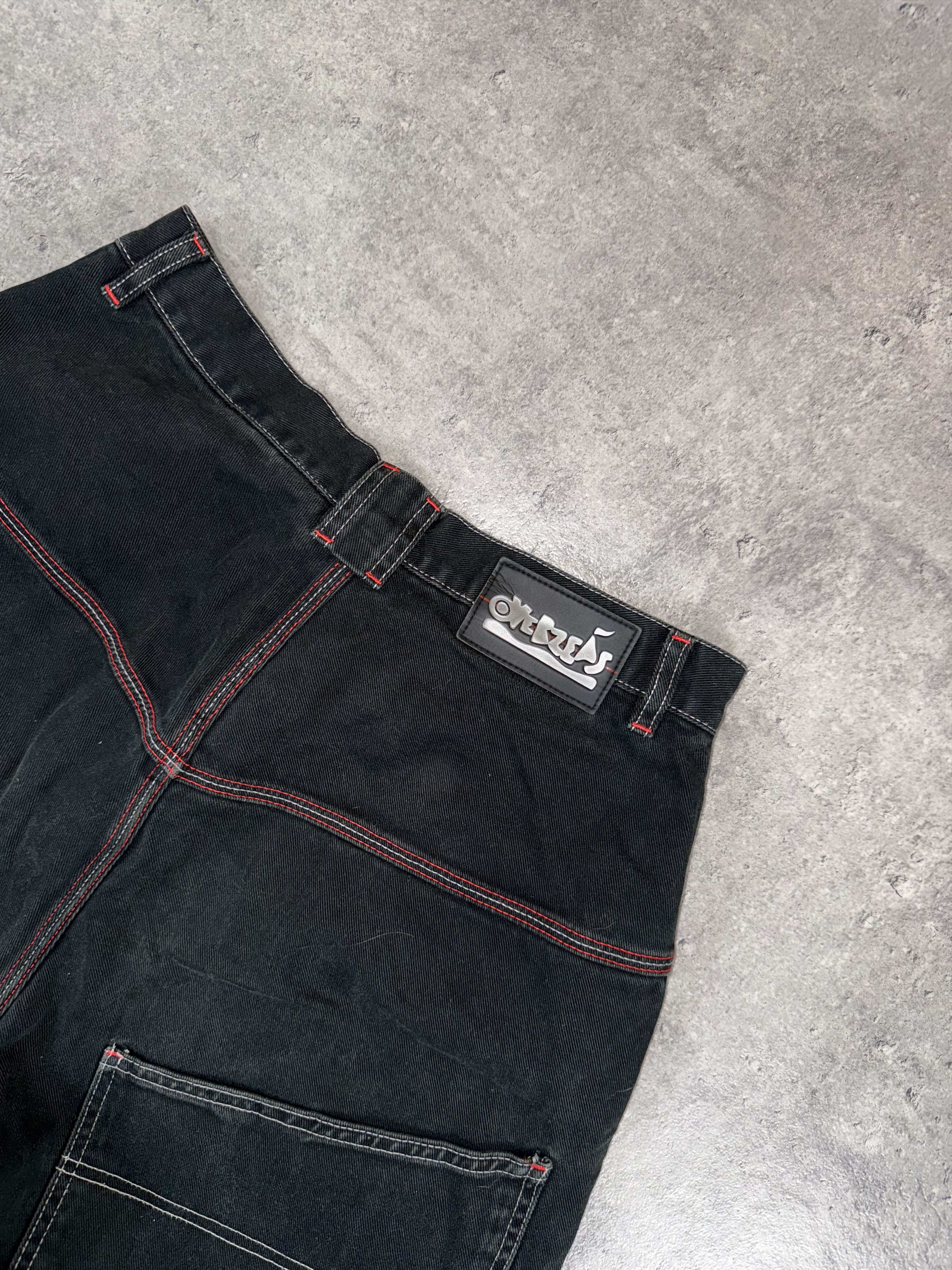 Japanese Brand Vintage swag Mass denim Jnco Baggy pants Size US 32 / EU 48 - 4 Thumbnail