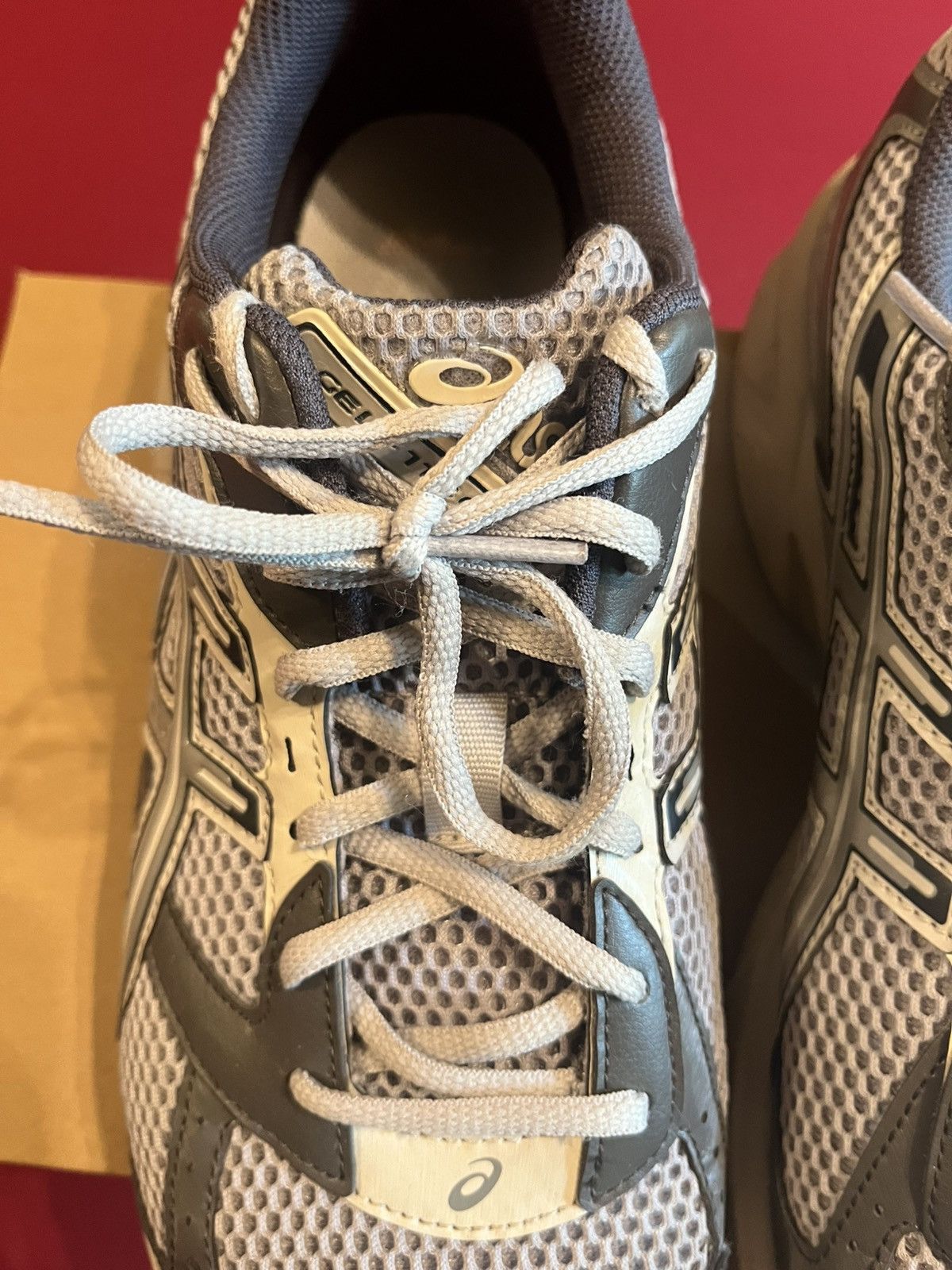Asics ASICS gel oyster grey Size US 11.5 / EU 44-45 - 4 Thumbnail