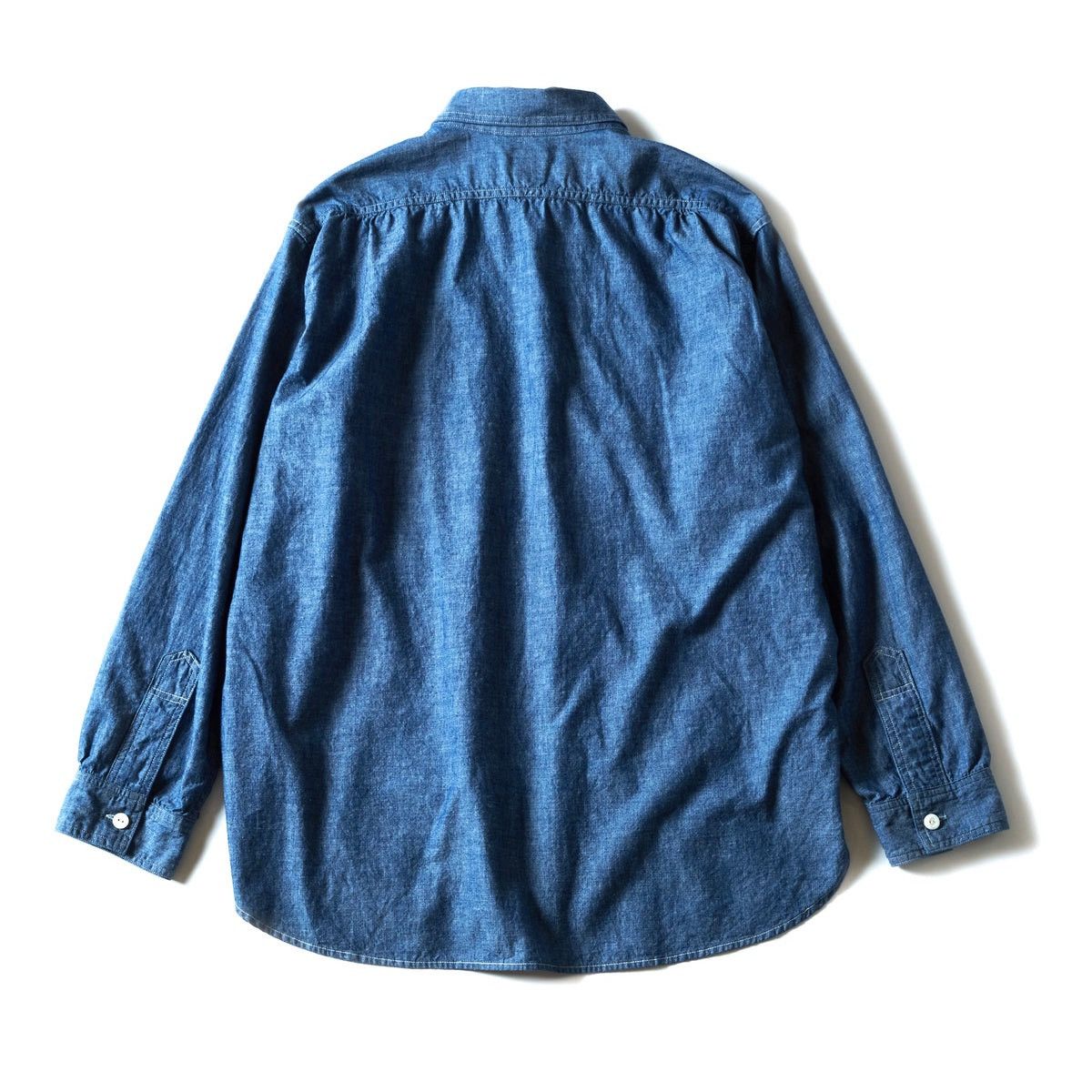 Post Overalls Post O’Alls 1201C-CC - No. 1 Shirt MV Classic Chambray Size US XL / EU 56 / 4 - 2 Thumbnail