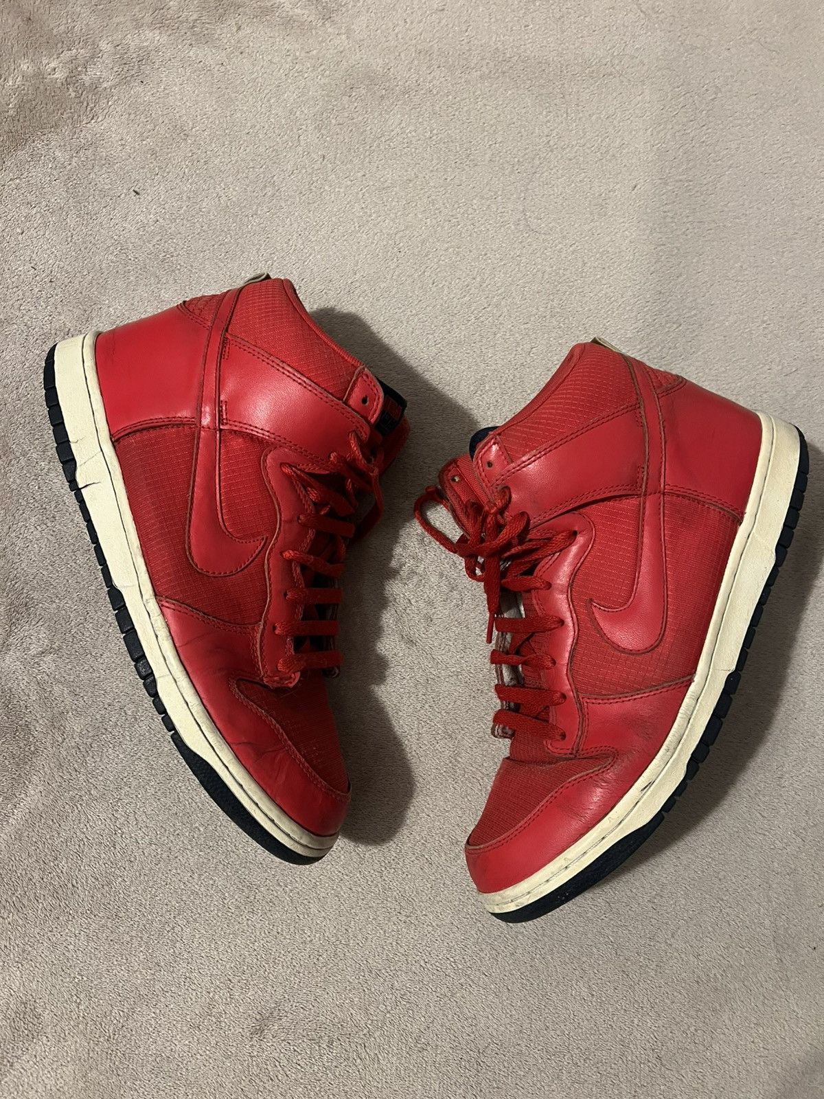Nike × Vintage Nike Dunk High USA (2012) sneakers Size US 11 / EU 44 - 1 Thumbnail