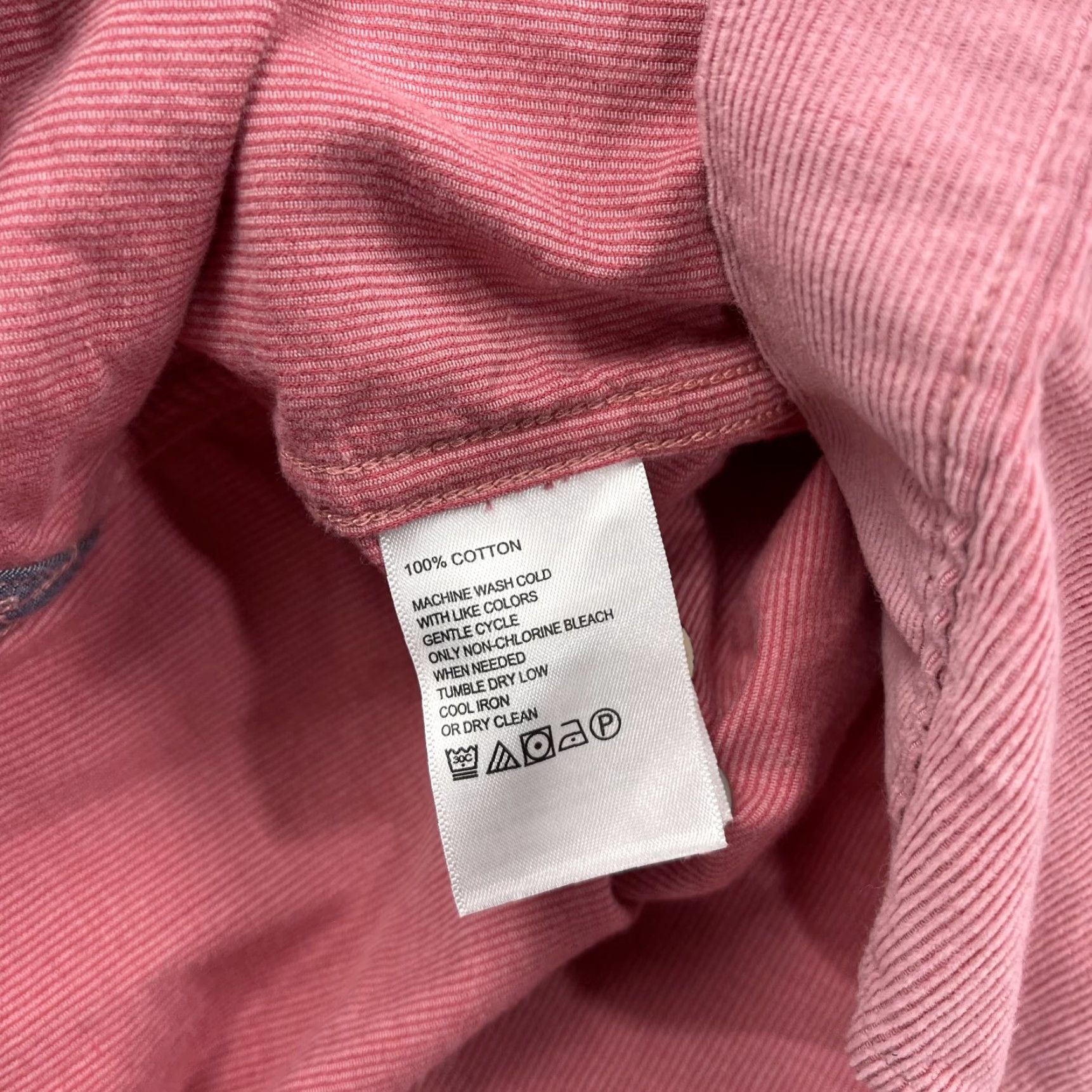 Tommy Bahama Tommy Bahama Shirt Mens Big 4X Pink Corduroy Button-Up Casual Coastal Coastline Corduroy Shirt Mens Big & Tall Pink Size US XXL / EU 58 / 5 - 5 Thumbnail