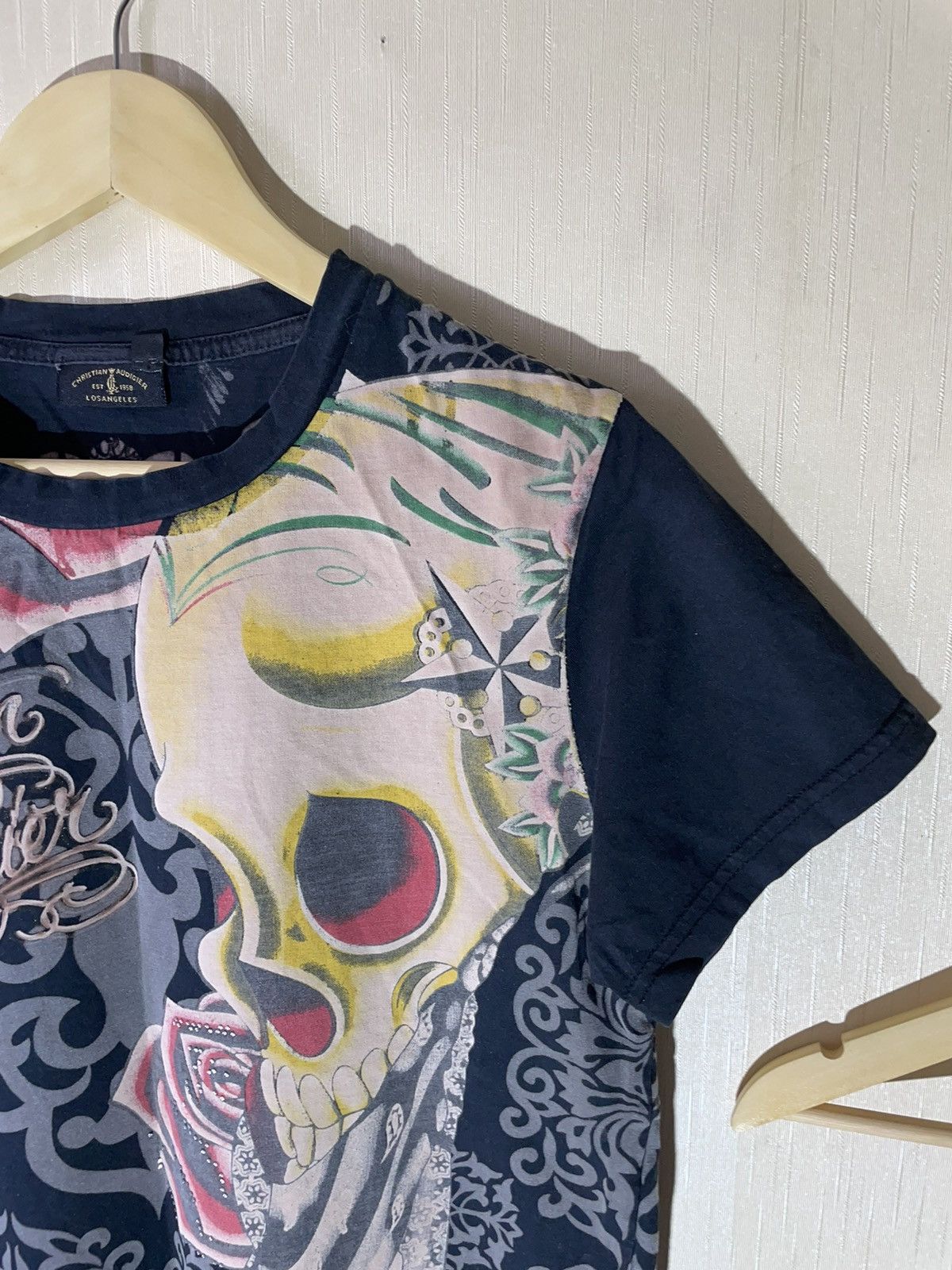 Christian Audigier × Ed Hardy × Vintage Christian Audigier vintage T shirt Size US S / EU 44-46 / 1 - 4 Thumbnail