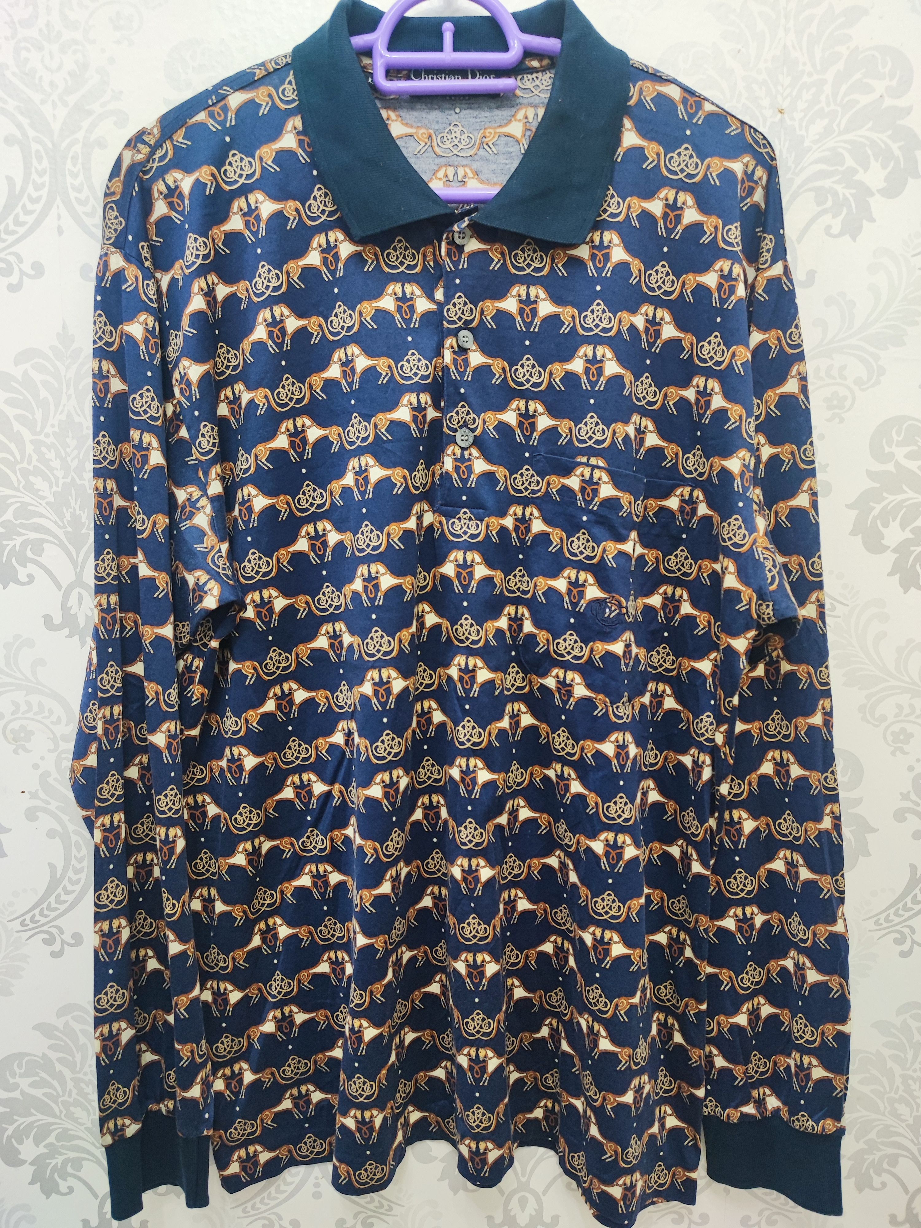 Christian Dior Monsieur Vintage Christian Dior Monsieur Full print Size US L / EU 52-54 / 3 - 1 Thumbnail