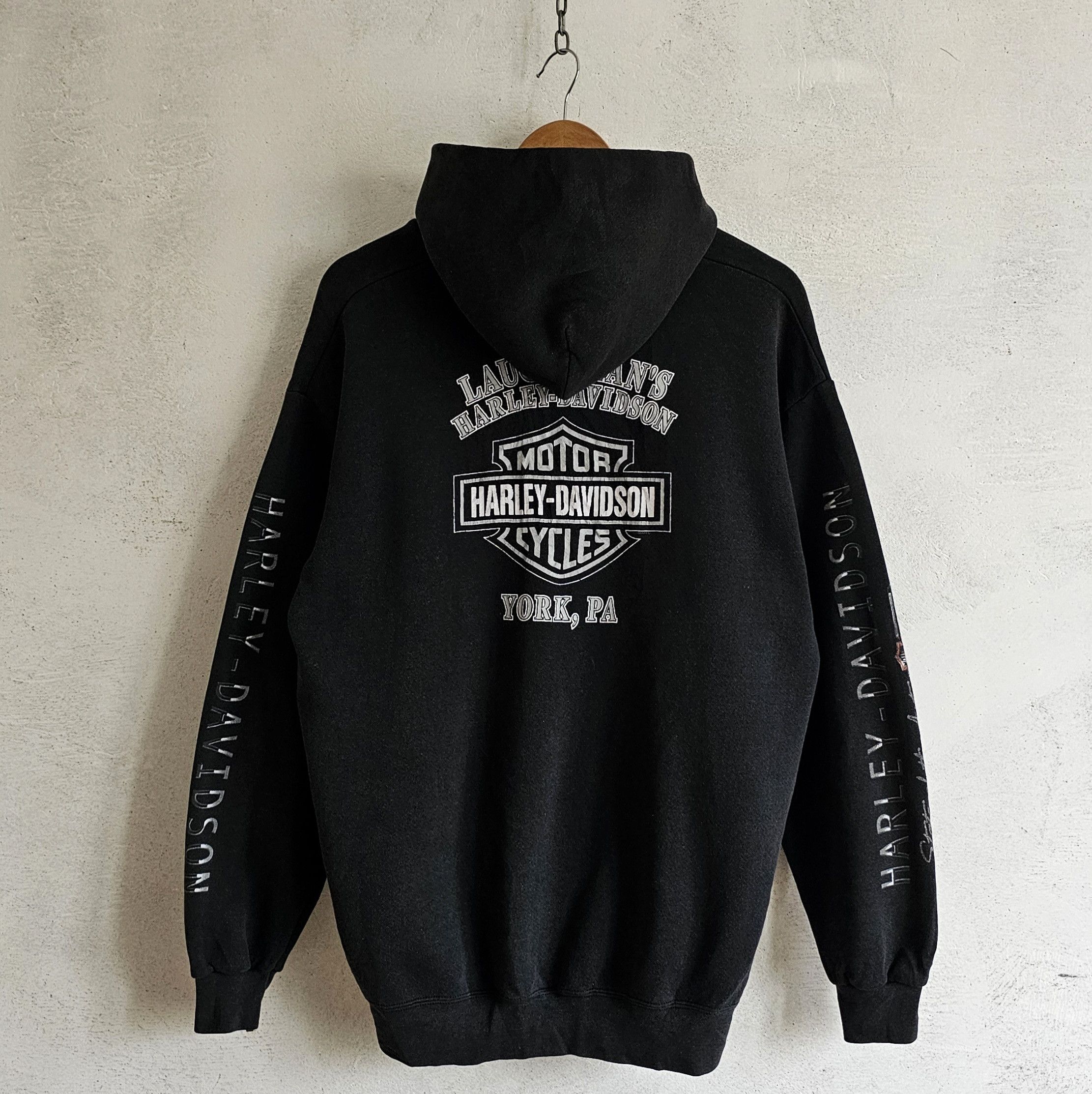 Harley Davidson Harley Davidson vintage laugerman's 00s Size US L / EU 52-54 / 3 - 4 Thumbnail