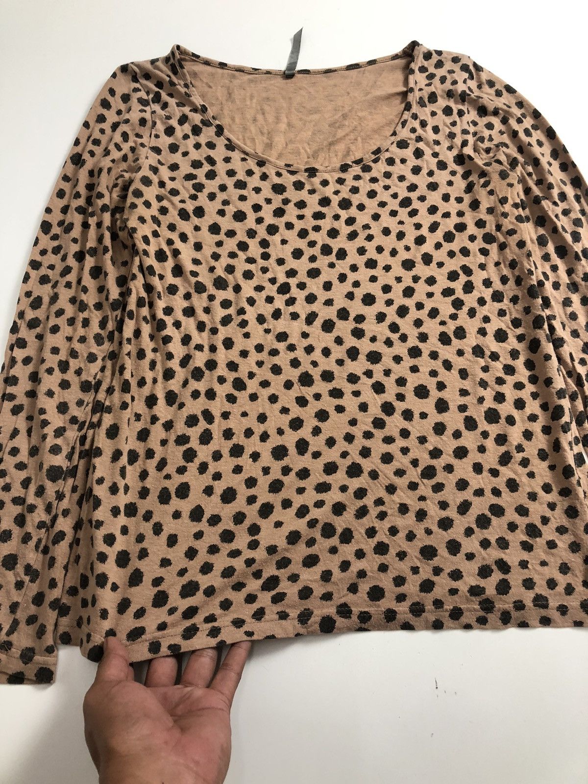 Hysteric Glamour Japanese Poem Leopard LpngSleeve Kmrii Style Size US M / EU 48-50 / 2 - 2 Thumbnail