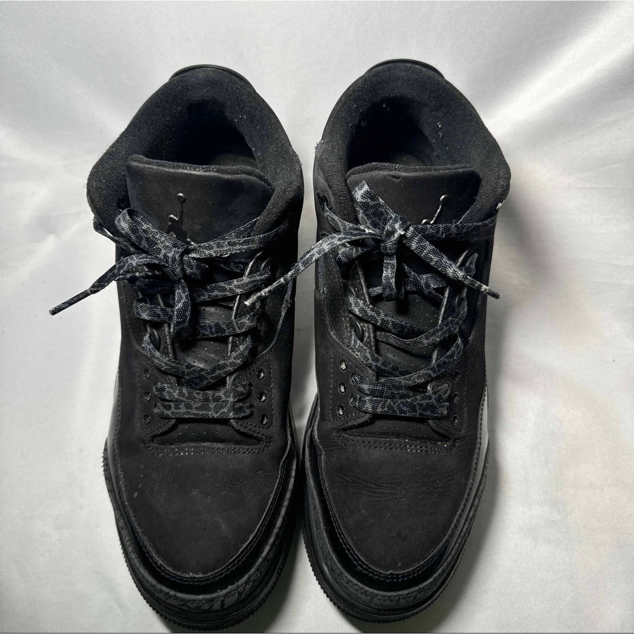 Jordan Brand × Nike Size 9 - Nike Air Jordan 3 Retro Black Cat 2025 Men's Shoes Size US 9 / EU 42 - 4 Thumbnail