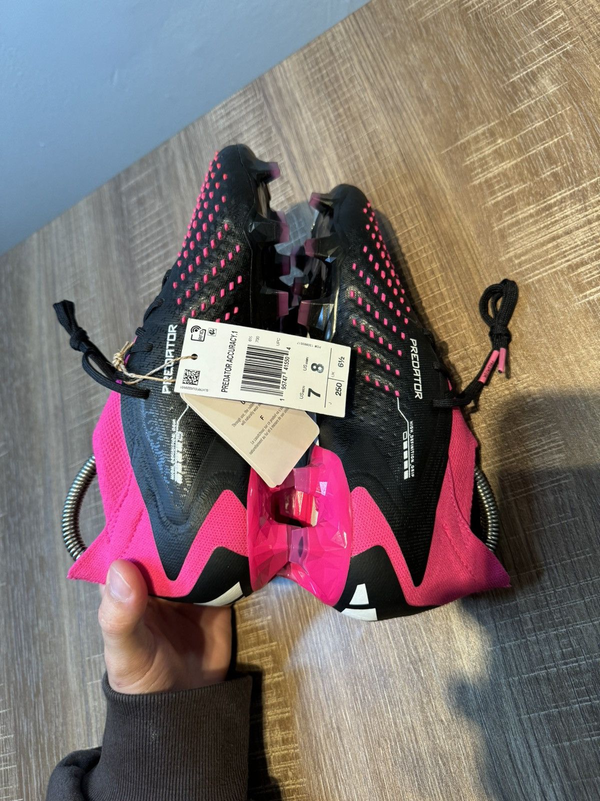 Adidas Brand New Adidas Predator Accuracy.1 FG Size 6 Soccer Cleats Size US 6 / EU 39 - 5 Thumbnail