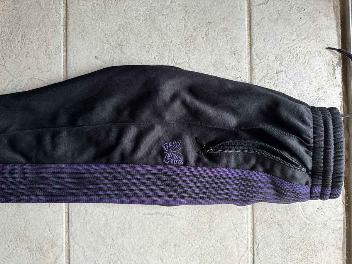 Needles Needles fitted black/purple track pants Size US 30 / EU 46 - 5 Thumbnail