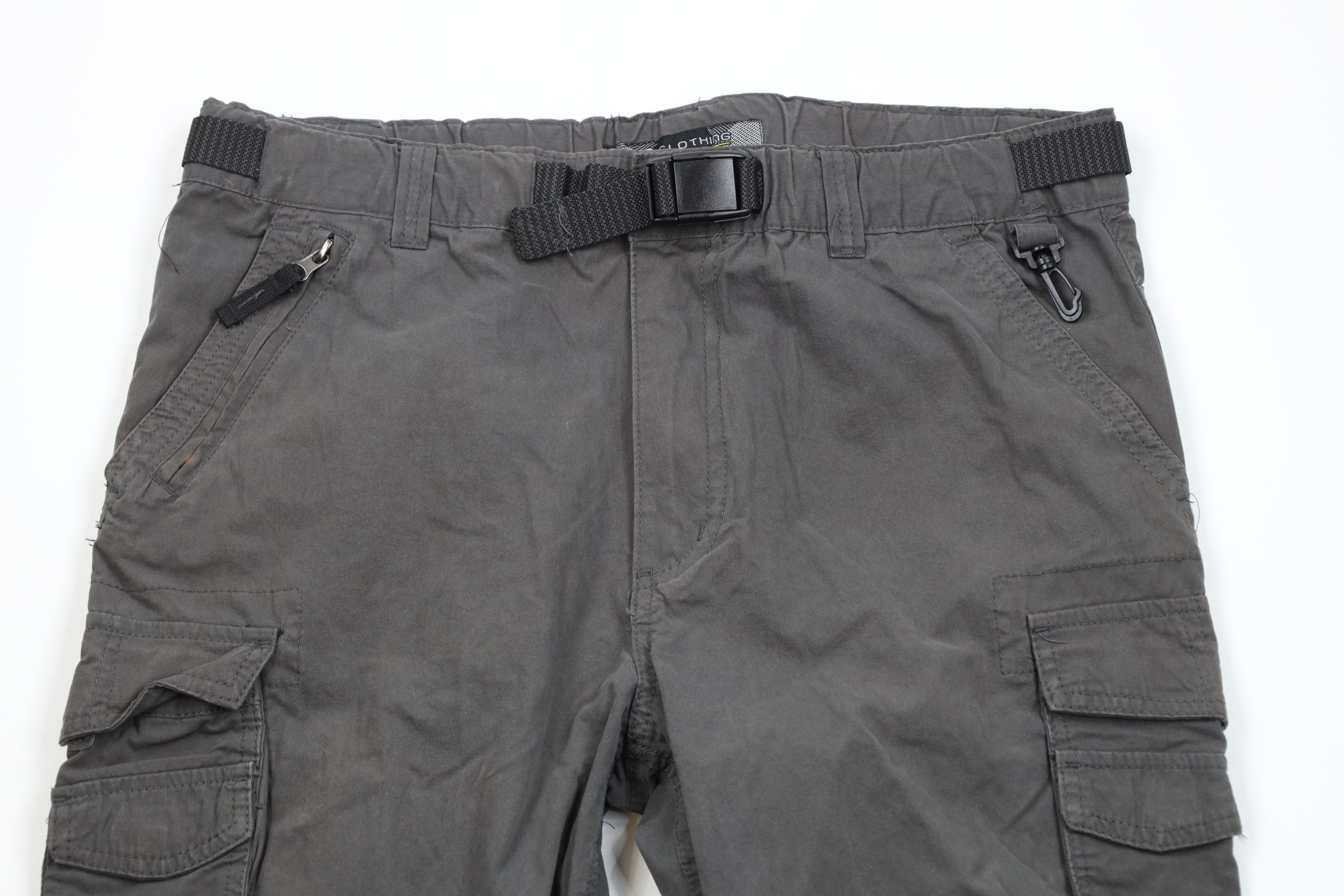 Vintage Vintage 90s Y2K Streetwear Trekking Cargo Pants Shorts Size US 32 / EU 48 - 2 Thumbnail
