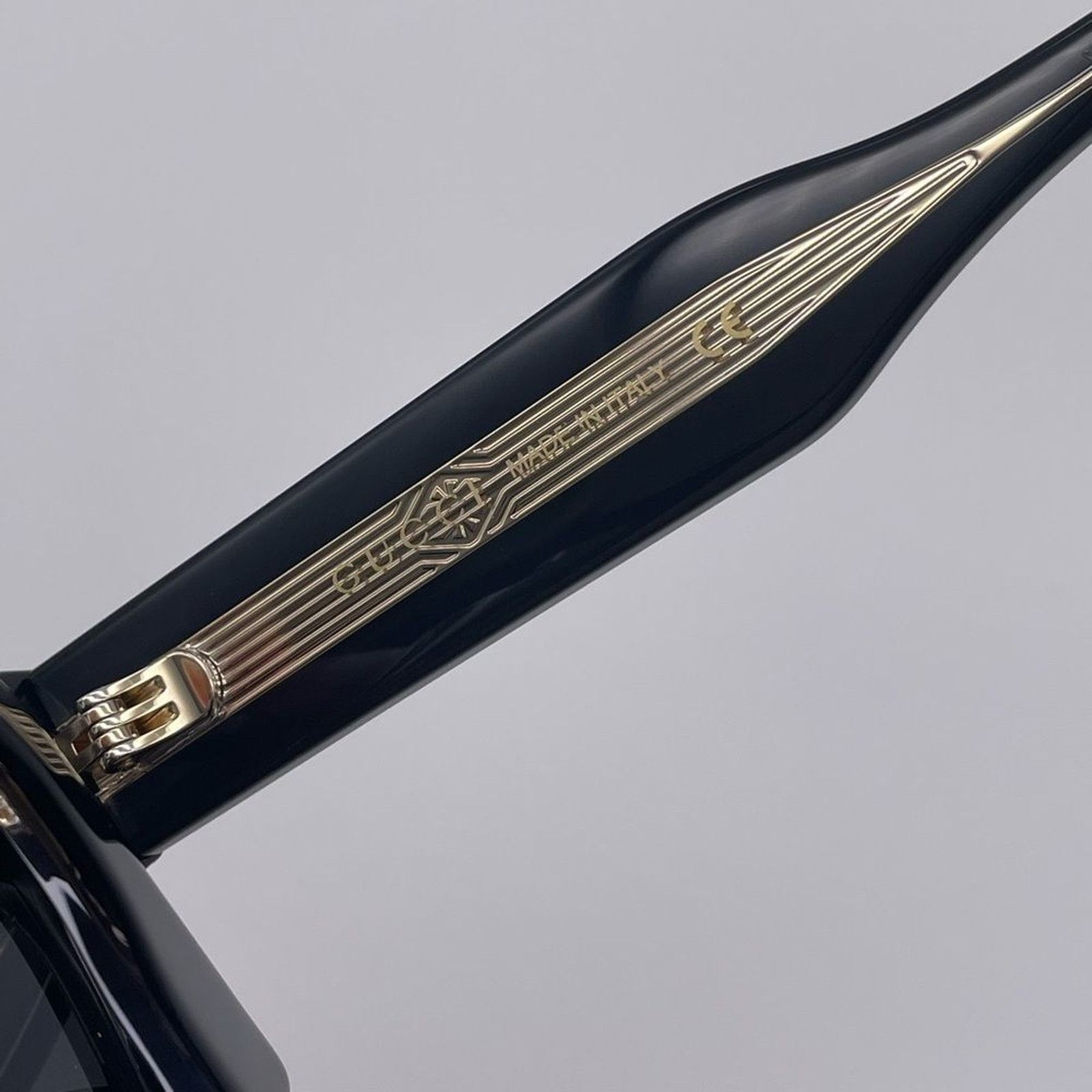 Gucci BRAND NEW GUCCI GG1084S 001 Unisex Black/Grey Sunglasses Size ONE SIZE - 10 Thumbnail
