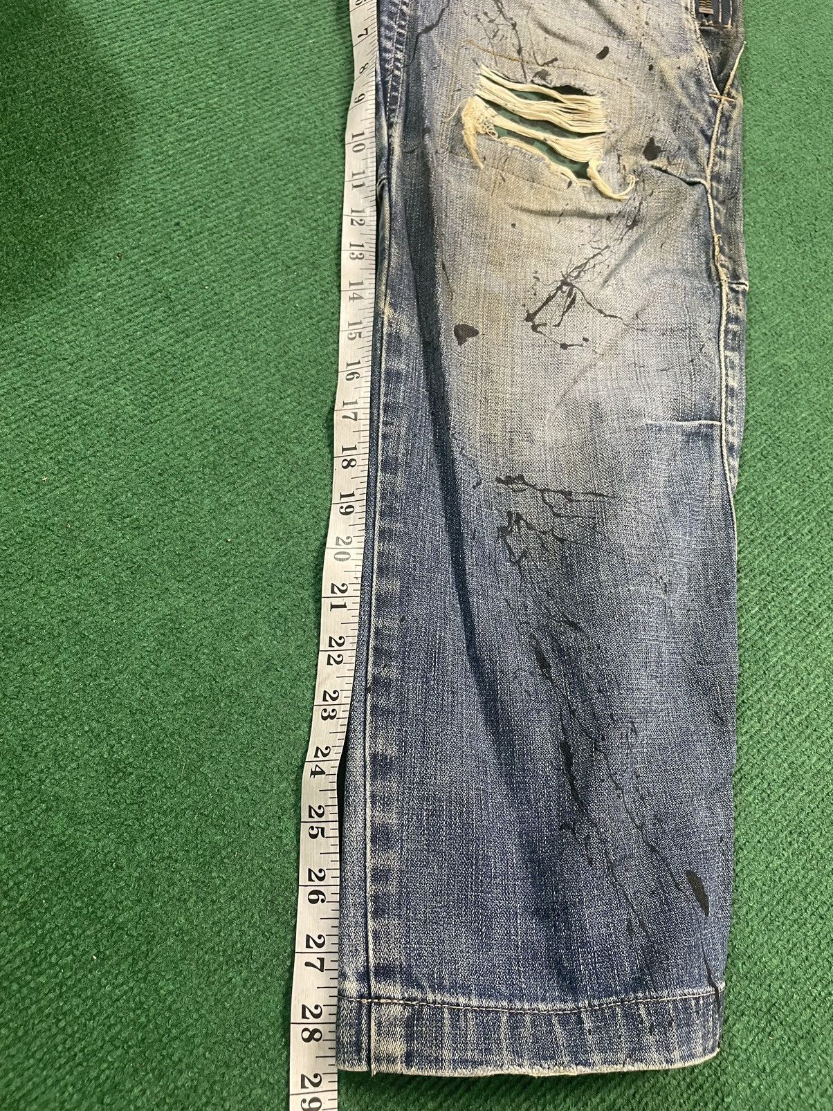 Marithe + Francois Girbaud Distressed Marithe Francois Girbaud Jeans very rare Size US 31 - 18 Thumbnail