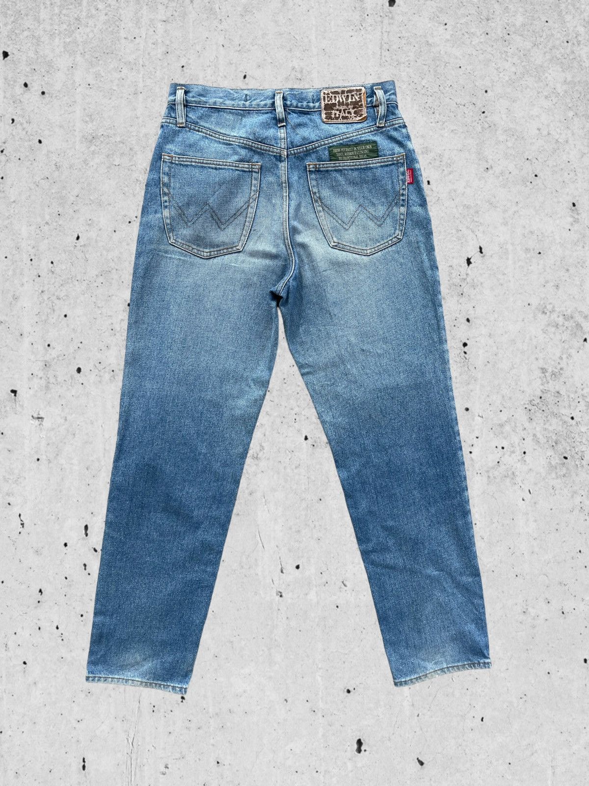 Edwin 🔥 Edwin Italy Distressed Denim Vintage W31 🔥 Size US 31 - 9 Thumbnail