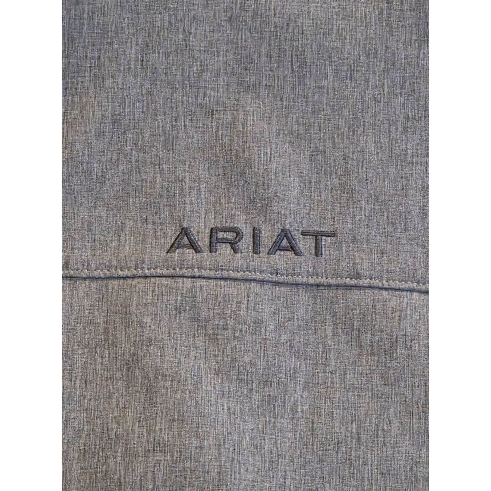 Ariat Ariat Vest Mens Large Gray Full Zip Lined 2.0 Logo Tech Equipped Stand-Up Collar Lightweight Softshell Outdoor Western Size US L / EU 52-54 / 3 - 4 Thumbnail