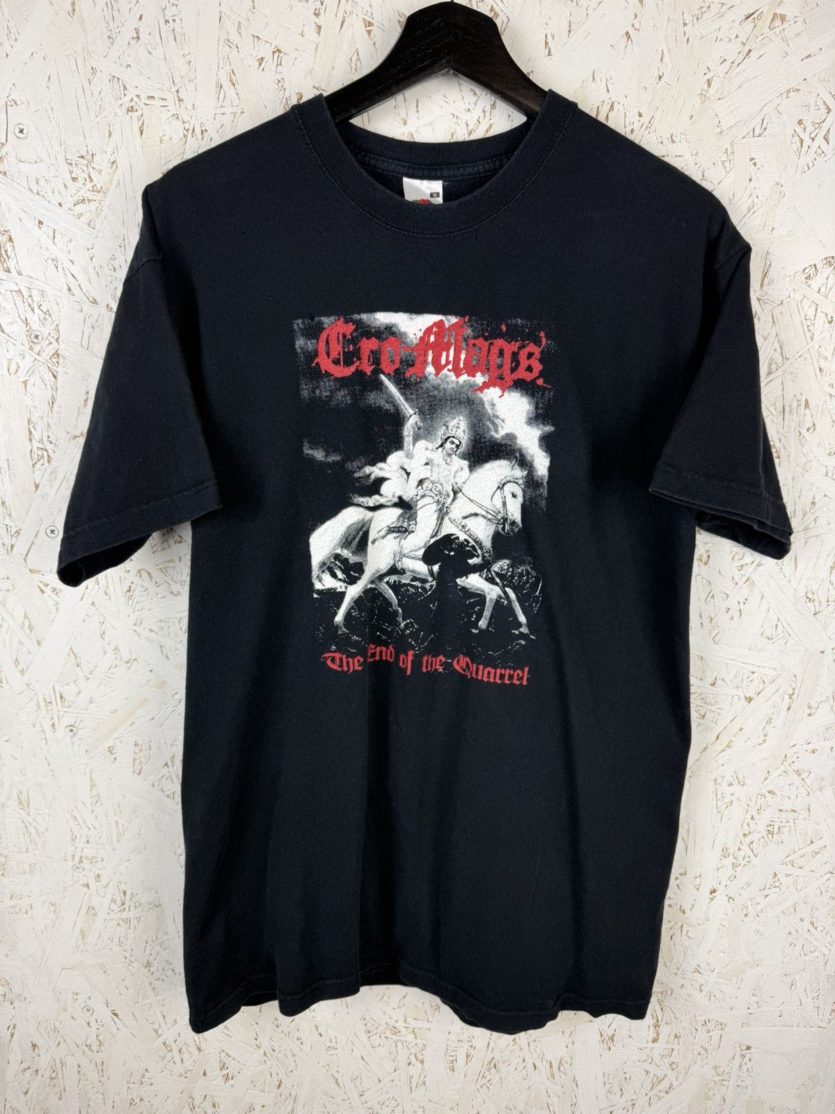 Band Tees 00s Cro Mags The End Of The Quarrel Harcore NYHC Band Tshirt Size US M / EU 48-50 / 2 - 1 Thumbnail