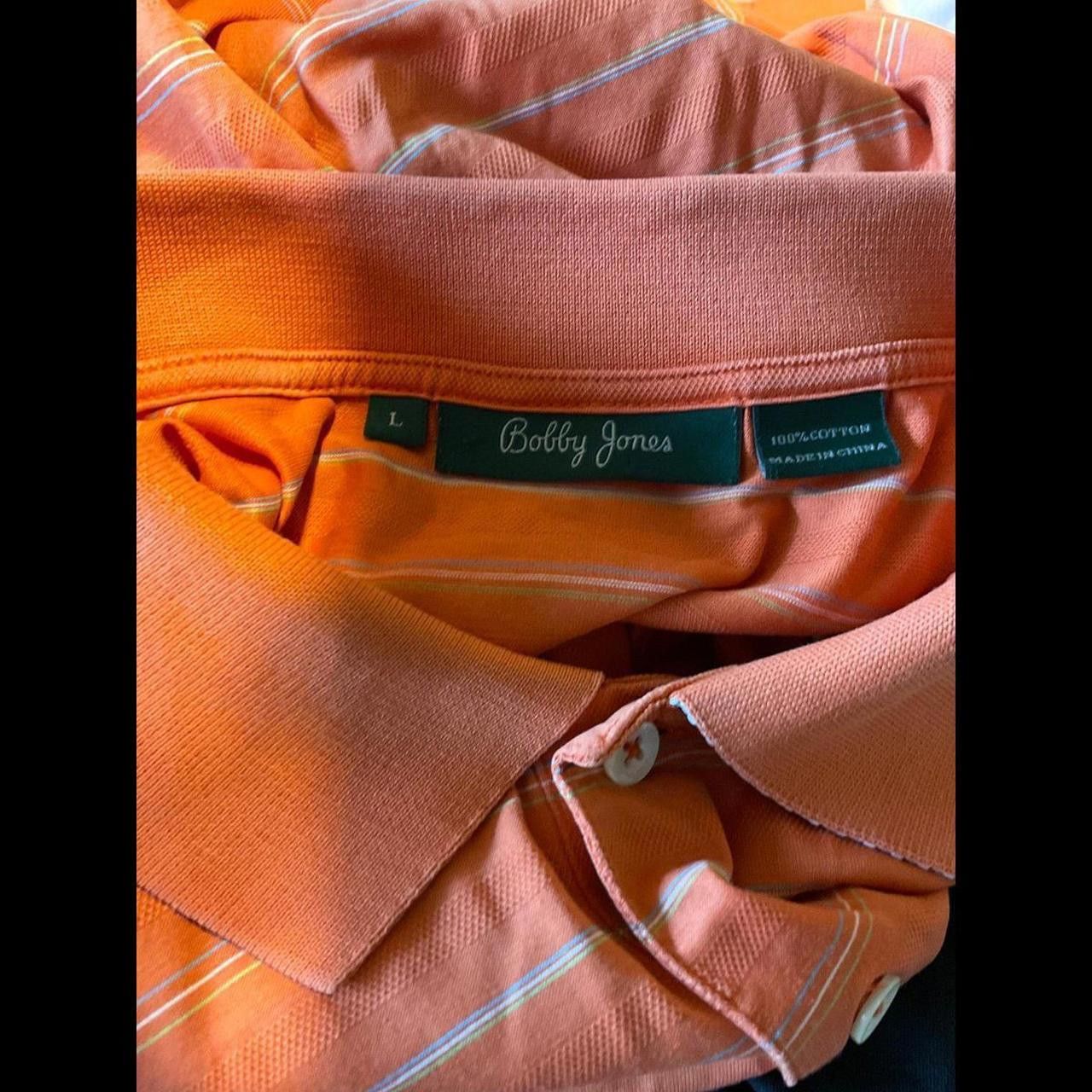 Designer Mens Used Orange Bobby Jones Size US L / EU 52-54 / 3 - 2 Thumbnail