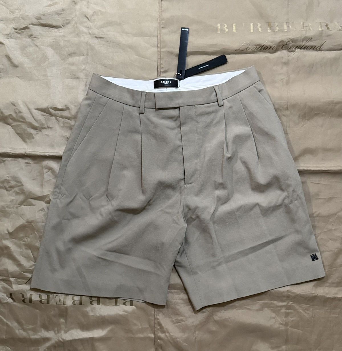 Amiri Amiri Wool-blend Bermuda shorts size 50 Size US 34 / EU 50 - 1 Thumbnail