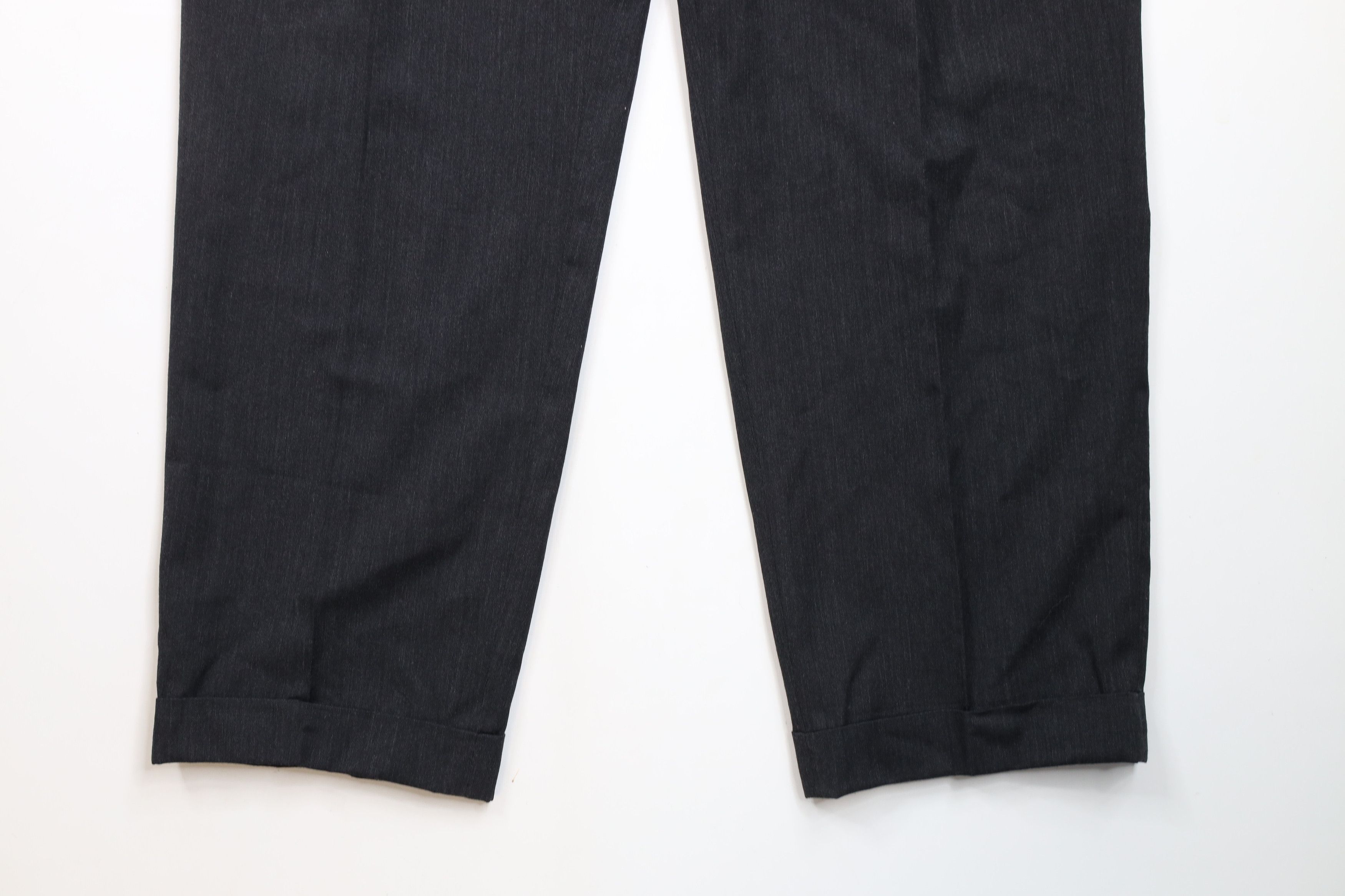 Tommy Hilfiger × Vintage Vintage 90s Tommy Hilfiger Wool Chino Pants Charcoal Gray Size US 40 / EU 56 - 4 Thumbnail