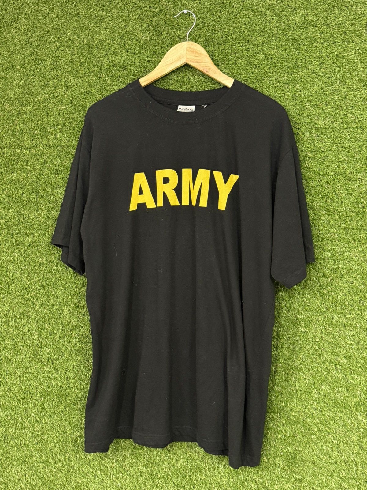 Vintage Vintage Black ARMY Military USA Armed Forces Logo Tee XL Size US XL / EU 56 / 4 - 1 Thumbnail