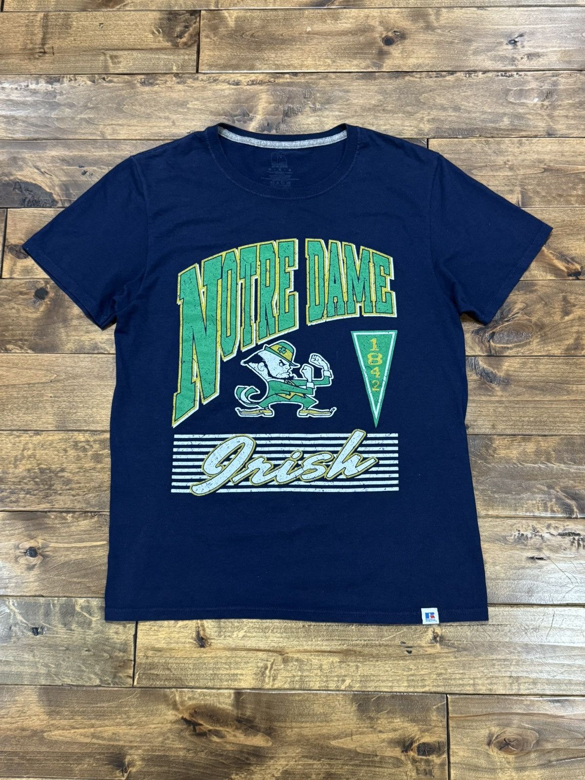 Russell Athletic Vintage Russell Athletic Notre Dame Shirt Size US M / EU 48-50 / 2 - 1 Thumbnail