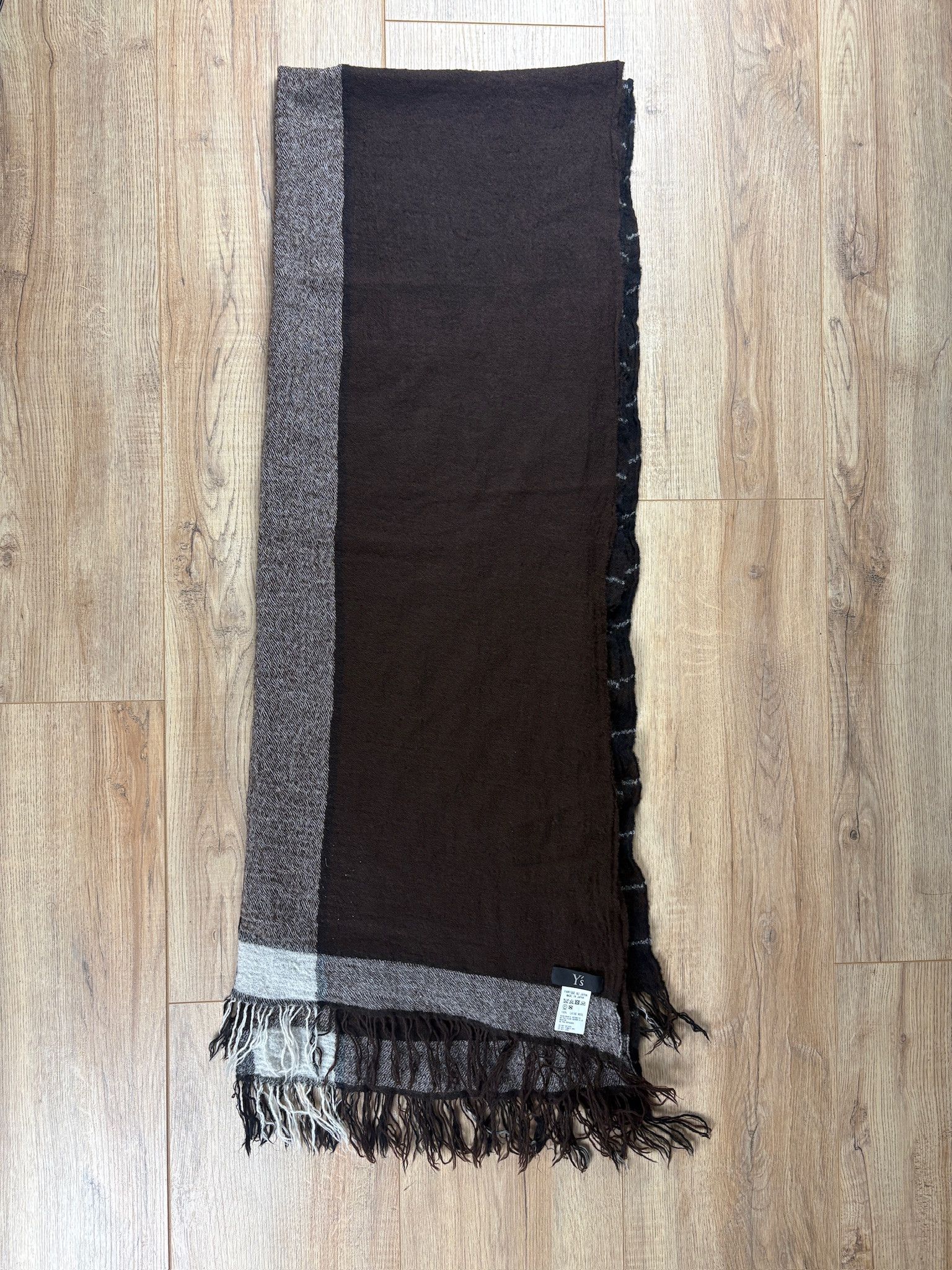 Yohji Yamamoto AW10 Yohji Yamamoto Y's Oversized Scarf Size ONE SIZE - 1 Thumbnail