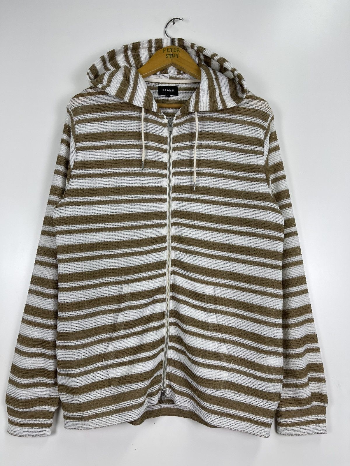 Beams Japan Beams Zipper Hoodies Size US L / EU 52-54 / 3 - 3 Thumbnail