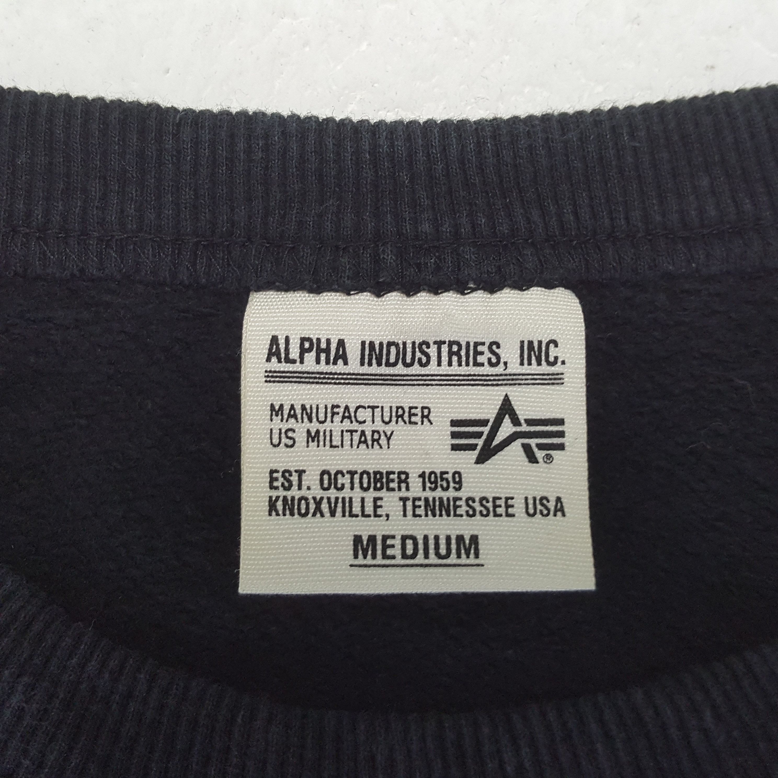 Alpha Industries ALPHA INDUSTRIES X Custom Skulls Art Sweatshirt C289N16 Size US M / EU 48-50 / 2 - 5 Thumbnail