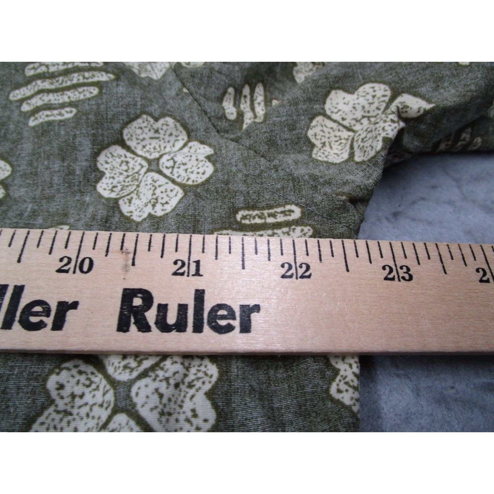 Reyn Spooner REYN SPOONER Shirt Mens Medium Green Button Up Reverse Print Hawaiian Tiki Size US M / EU 48-50 / 2 - 7 Thumbnail