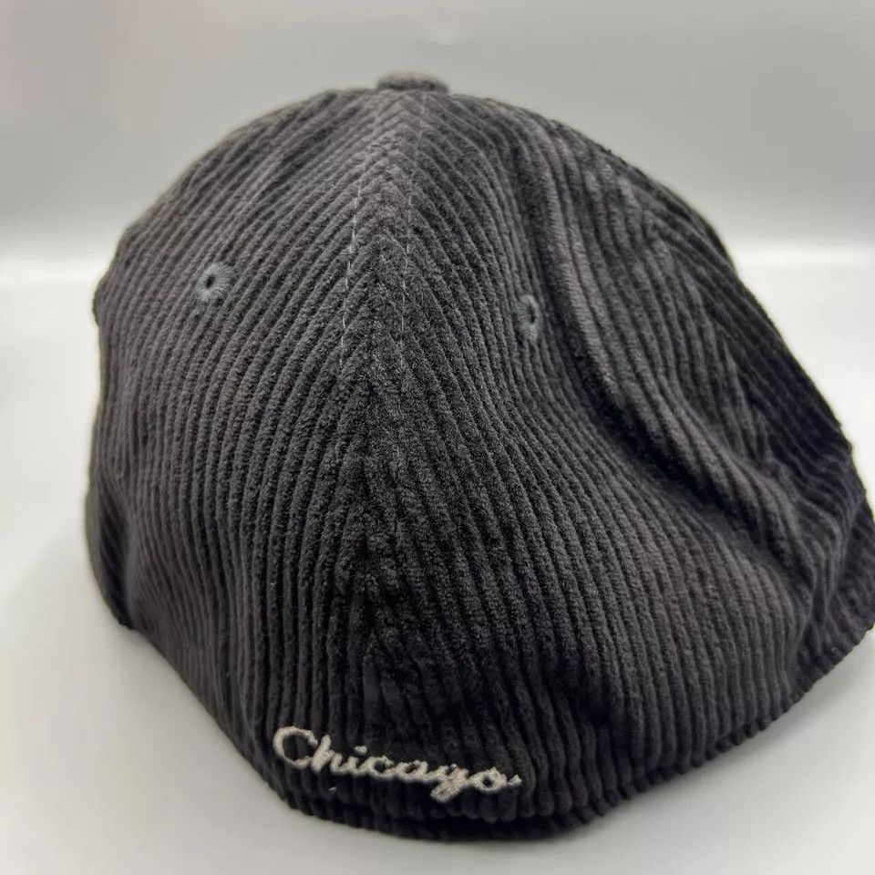 New Era Chicago Bulls Hat Men 7 1/2 Corduroy 59Fifty New Era Fitted Size ONE SIZE - 6 Thumbnail
