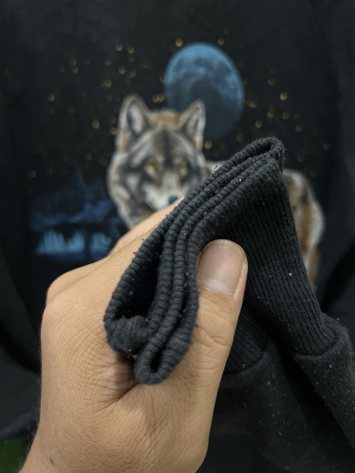 Jerzees × Russell Athletic Vintage 1987 Wolf Sweatshirt Pullover Jumper Size US XL / EU 56 / 4 - 5 Thumbnail