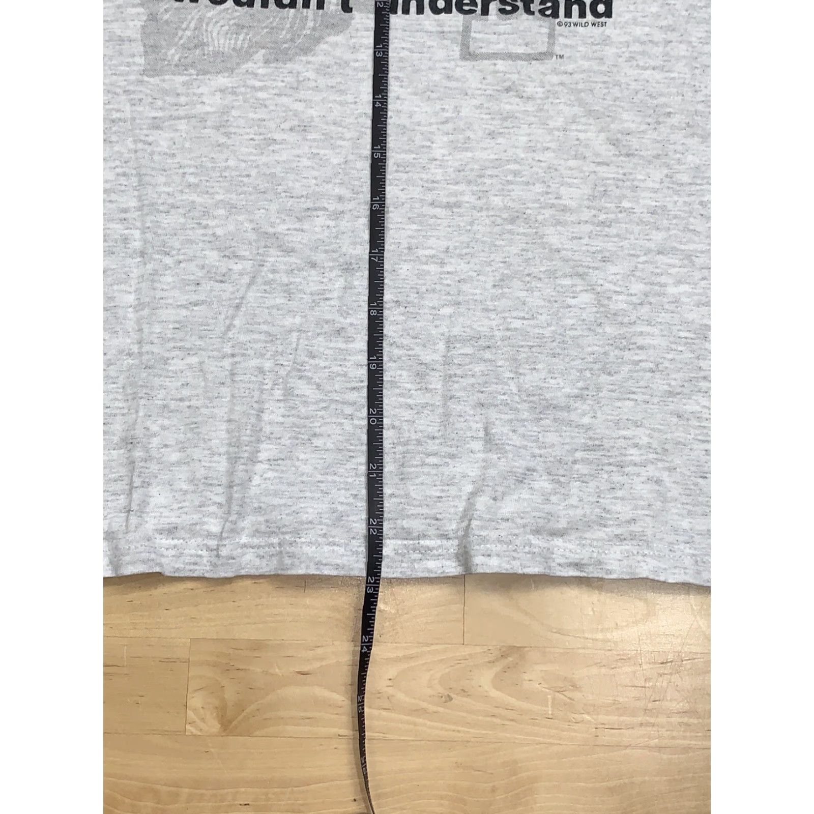 Jerzees VINTAGE 90s Jerzees T Shirt Its a Vandal Thing Crew Neck Short Sleeve Gray Men M Shirt Mens Size US M / EU 48-50 / 2 - 6 Thumbnail
