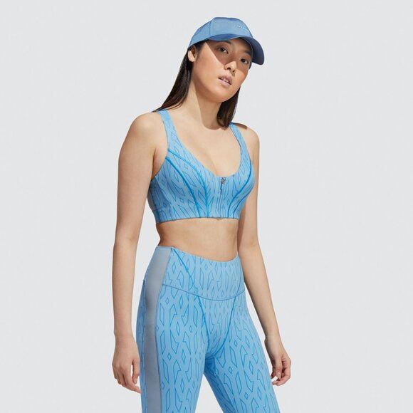Adidas × Ivy Park IVY Park x adidas Medium Support Monogram Bra HB8405 Size L / US 10 / IT 46 - 2 Thumbnail